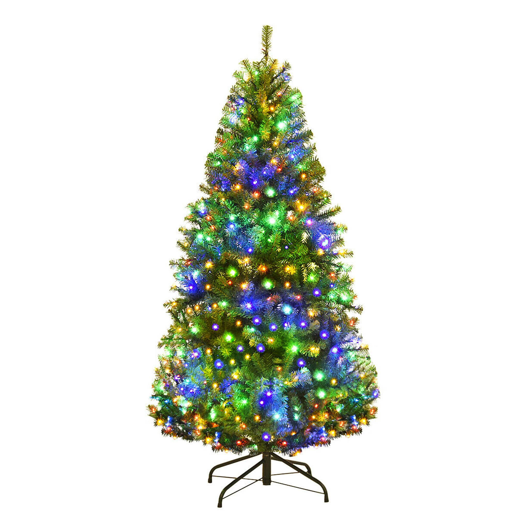 Forclover ALHY-677CM 4-ft Pre-lit Artificial Christmas Tree with White LED Lights