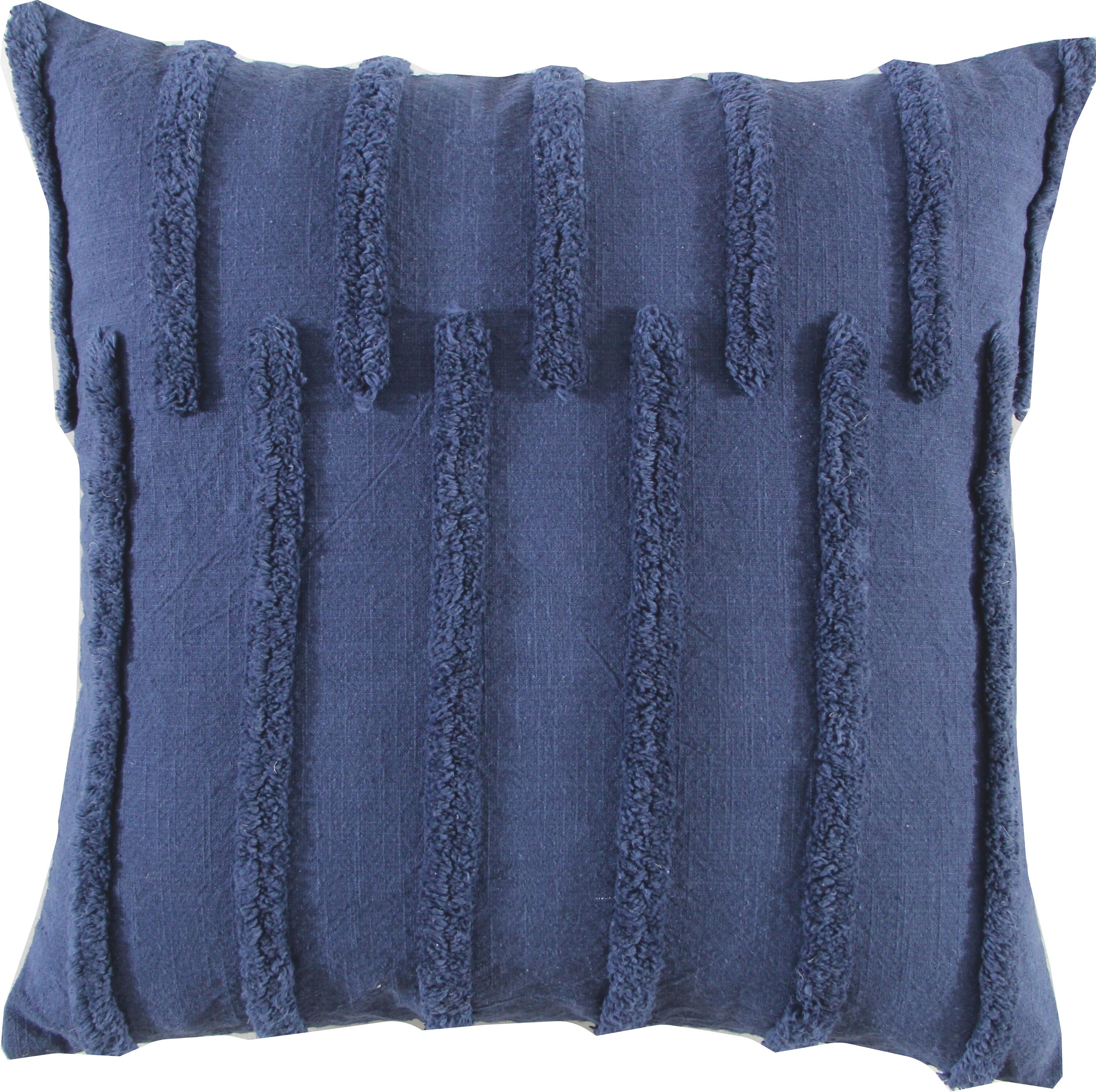 Origin 21 T-19465 20-in x 20-in Navy Square Indoor Decorative Pillow
