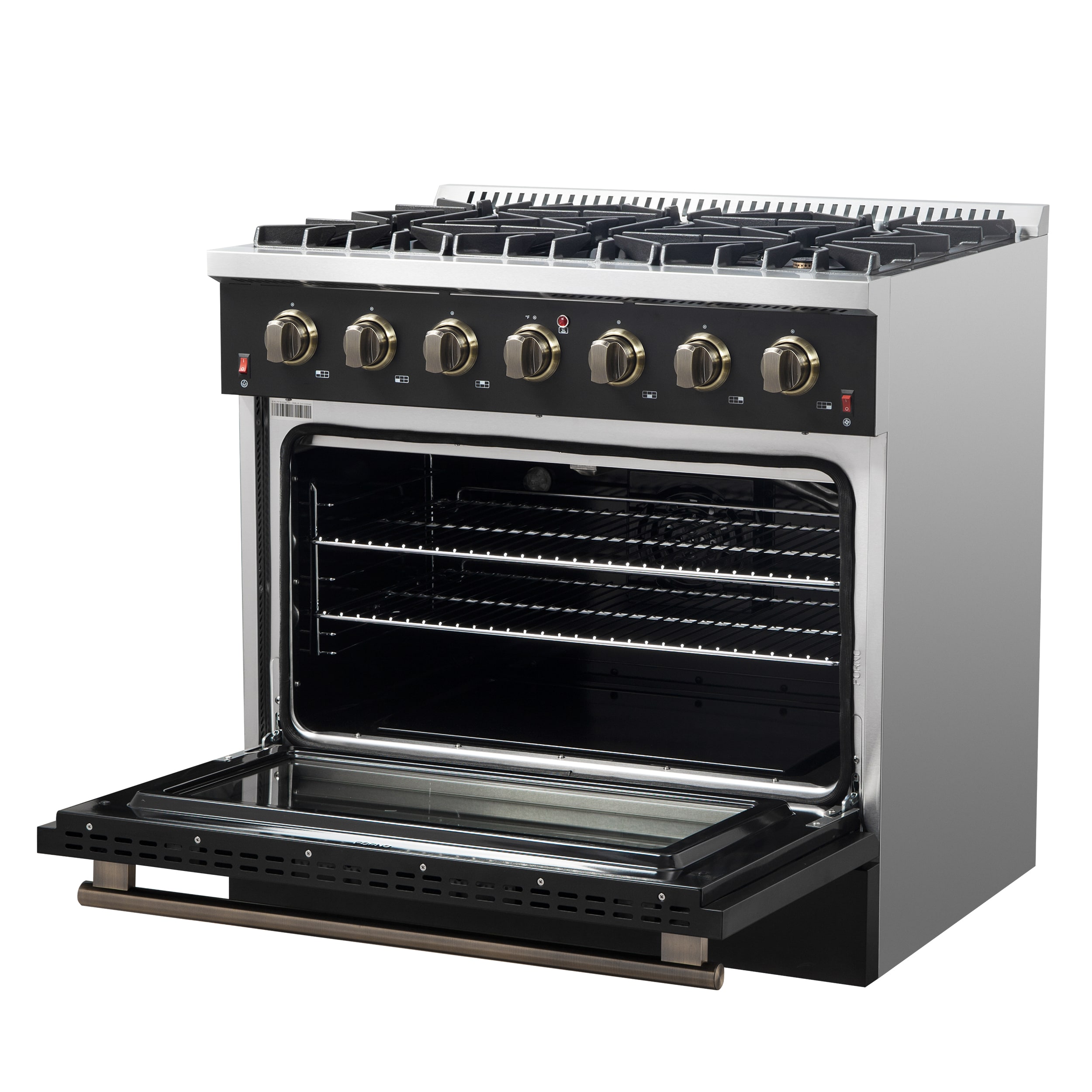FORNO FFSGS6244-36BLK Freestanding-Gas-Ranges - View #14