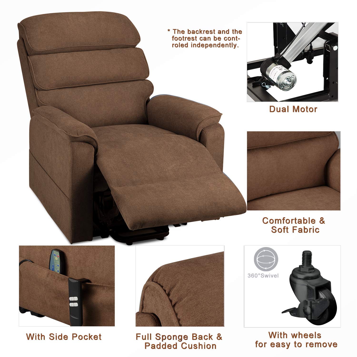 AECOJOY 13036UCO-LS01 recliners - View #6