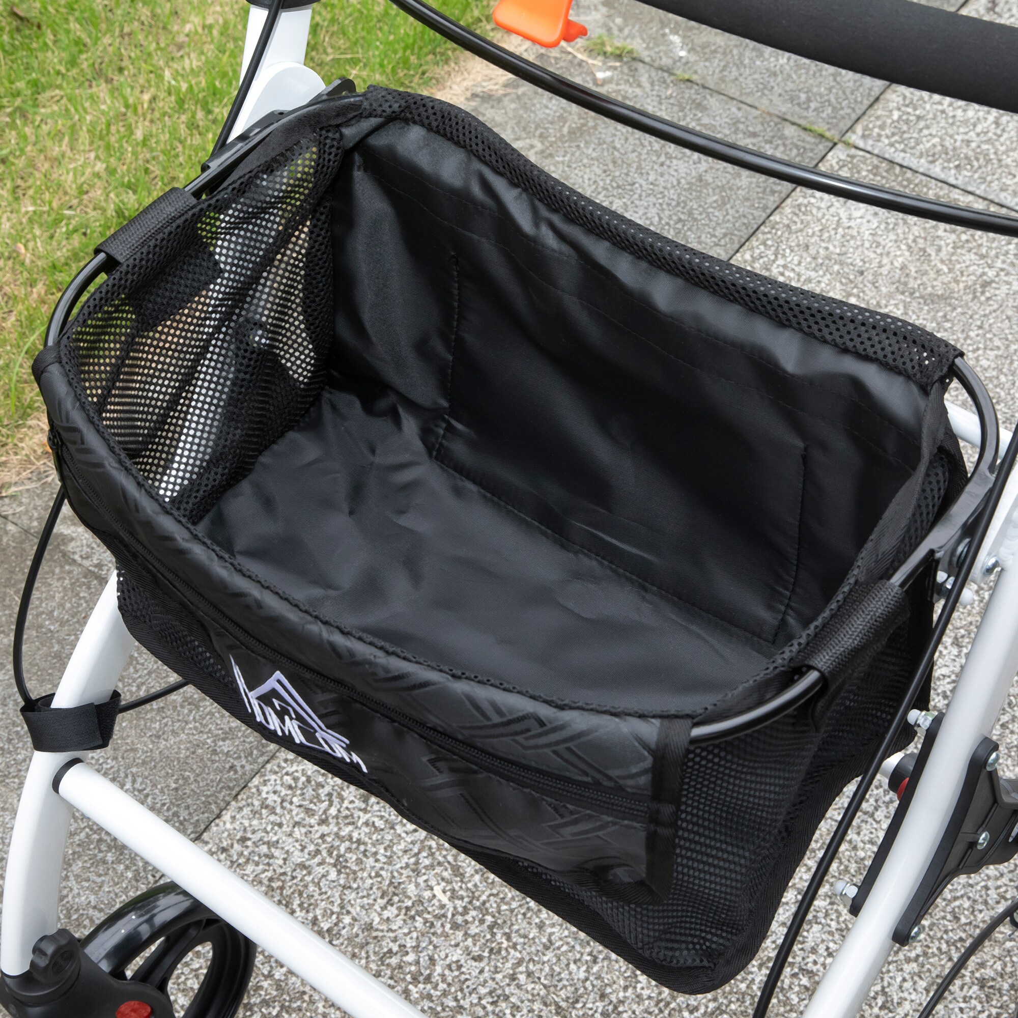 HomCom 712-068V00WT Walkers-Wheelchairs-Rollators - View #9