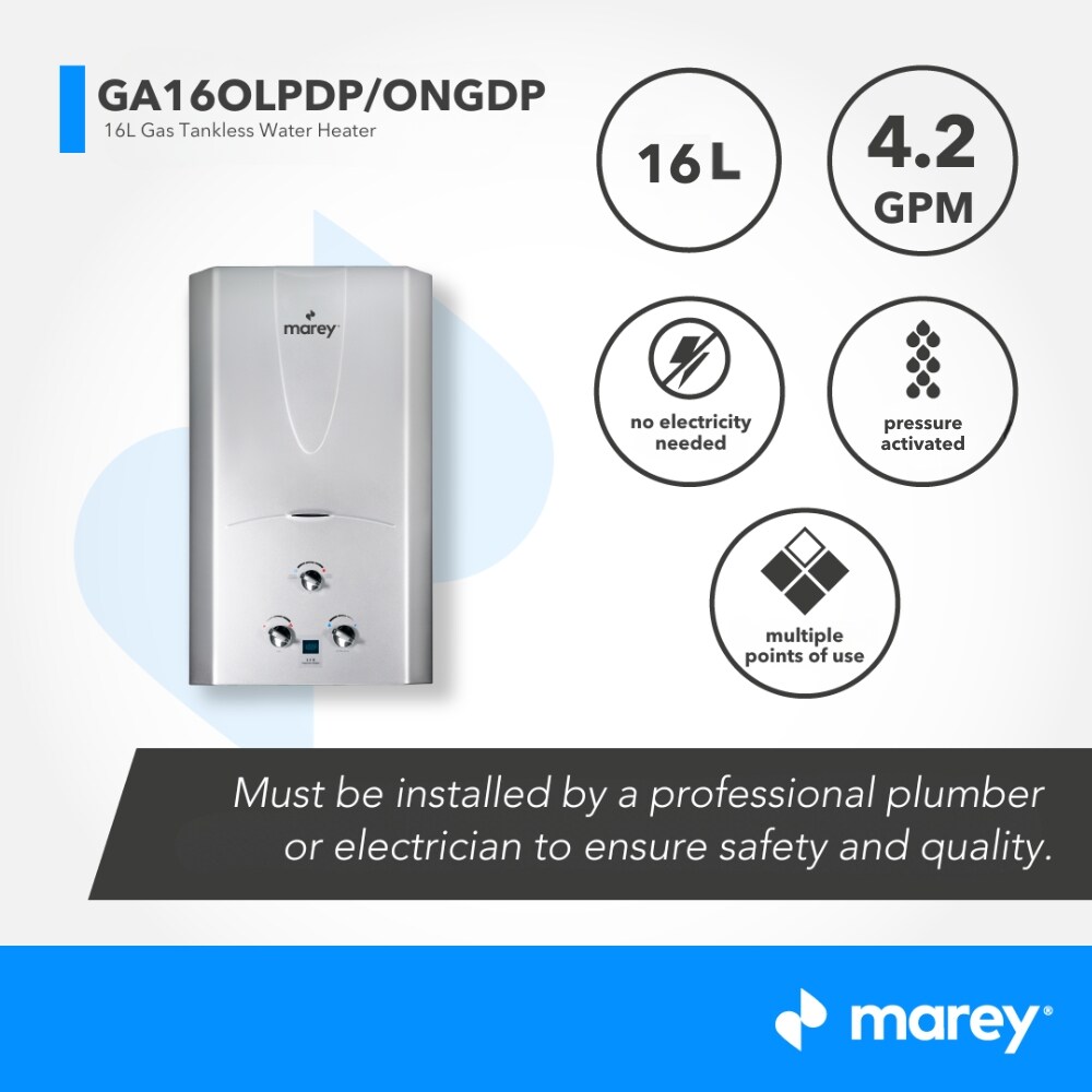 MAREY GA16OLPDP Gas-Water-Heaters - View #11