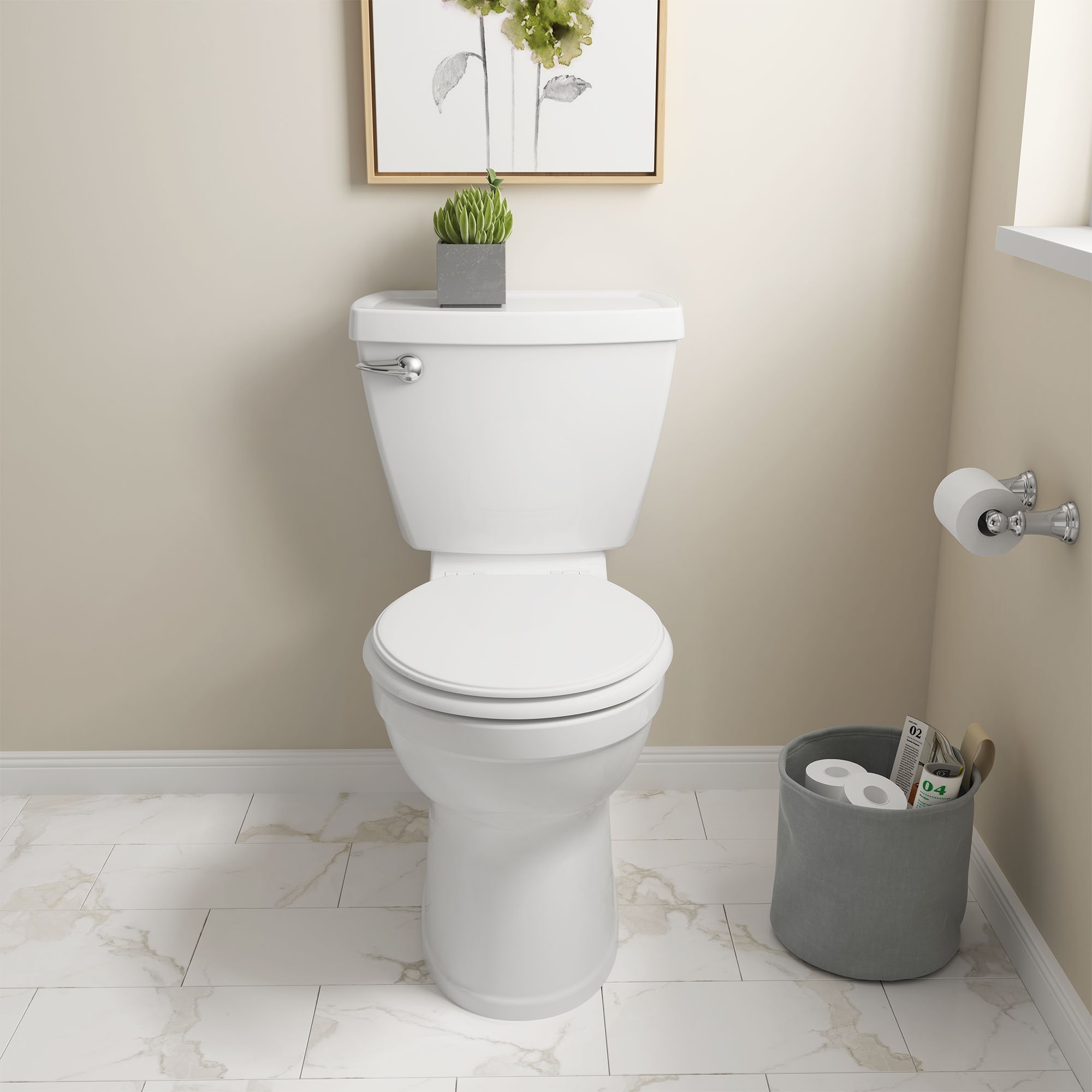 American Standard Moments Wood White Round Soft Close Toilet Seat in the Toilet  Seats department at