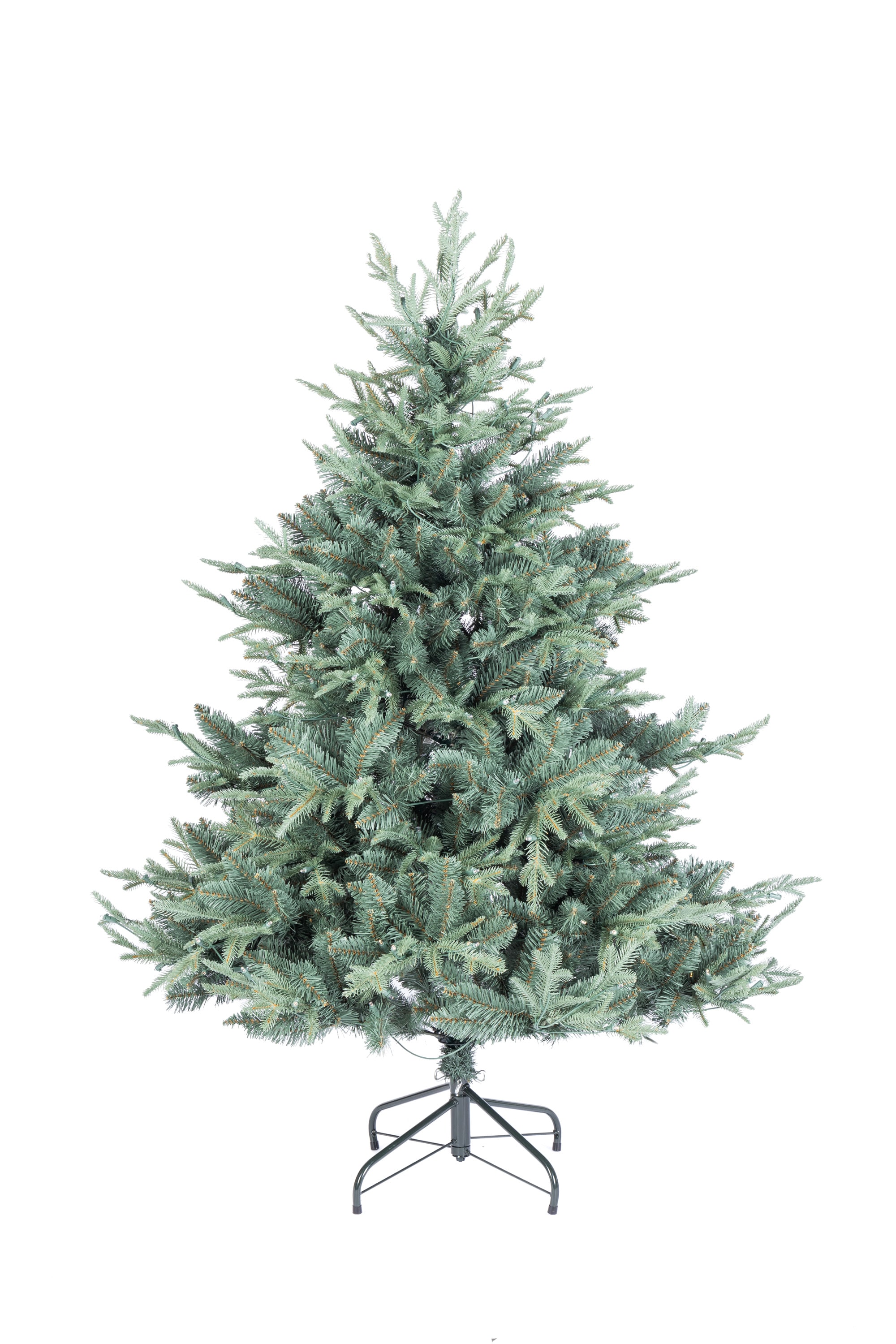 Gerson International 7043--50CLED 5-Feet Spruce Pre-lit Artificial Christmas Tree with White LED Lights