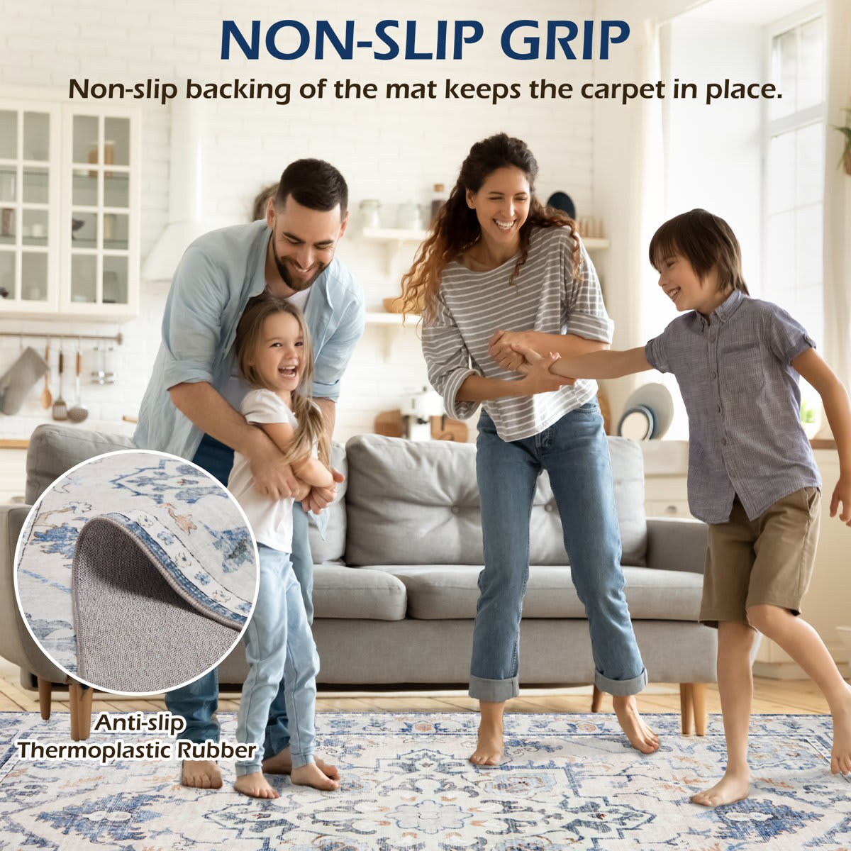 U-HOMY FY-010GY-HM rugs - View #4