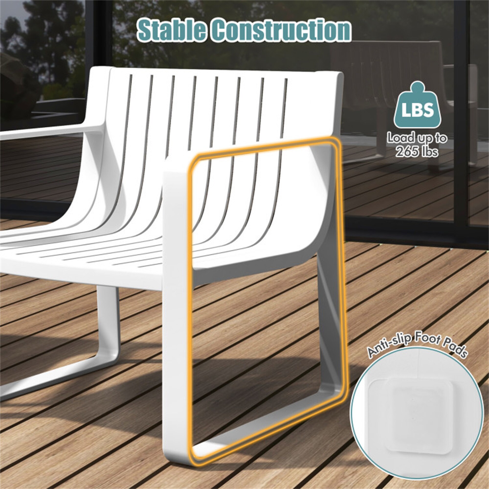 BABOOM BOM-72814WH-CO Patio-Chairs - View #8