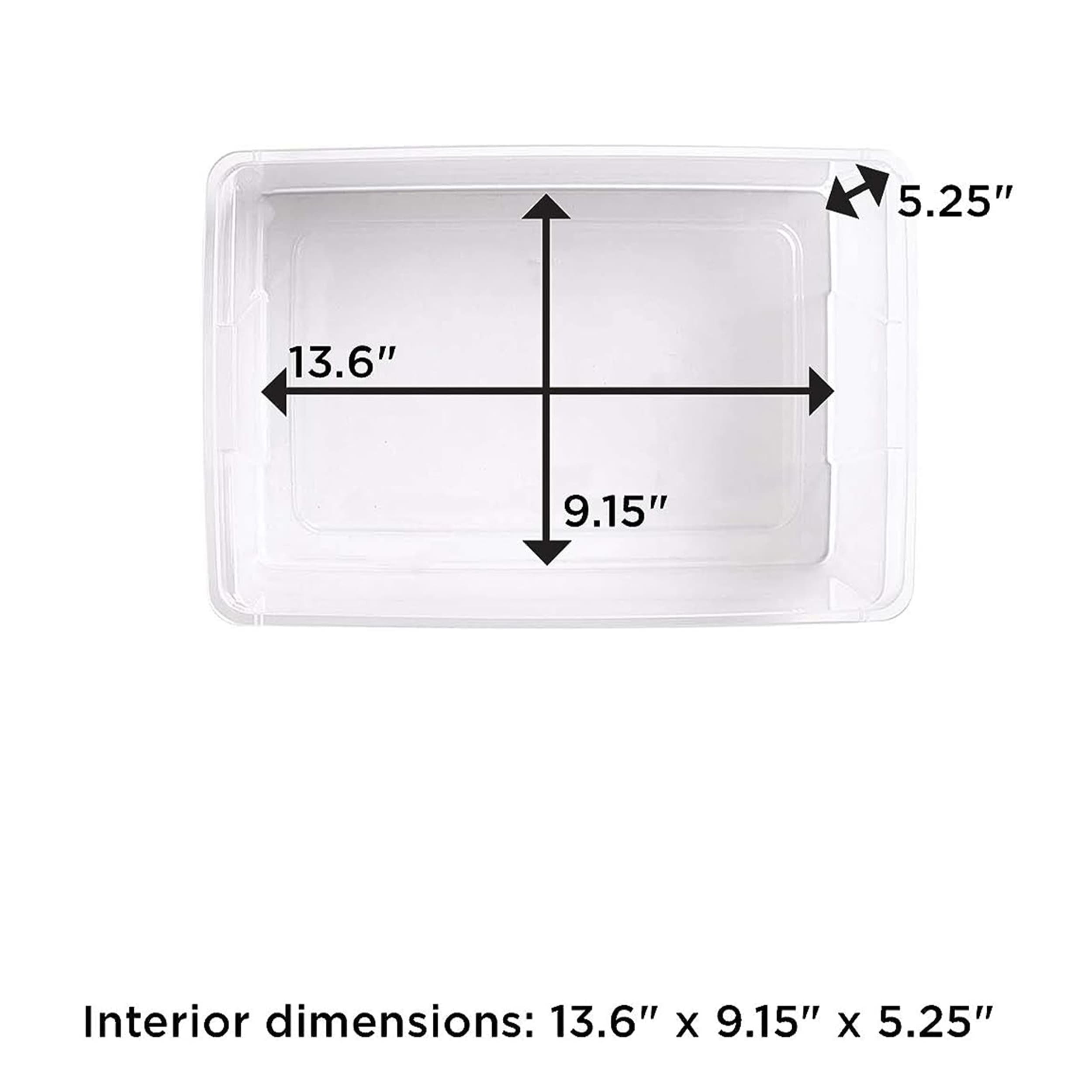 Homz Products 323724 Plastic-Storage-Totes - View #6