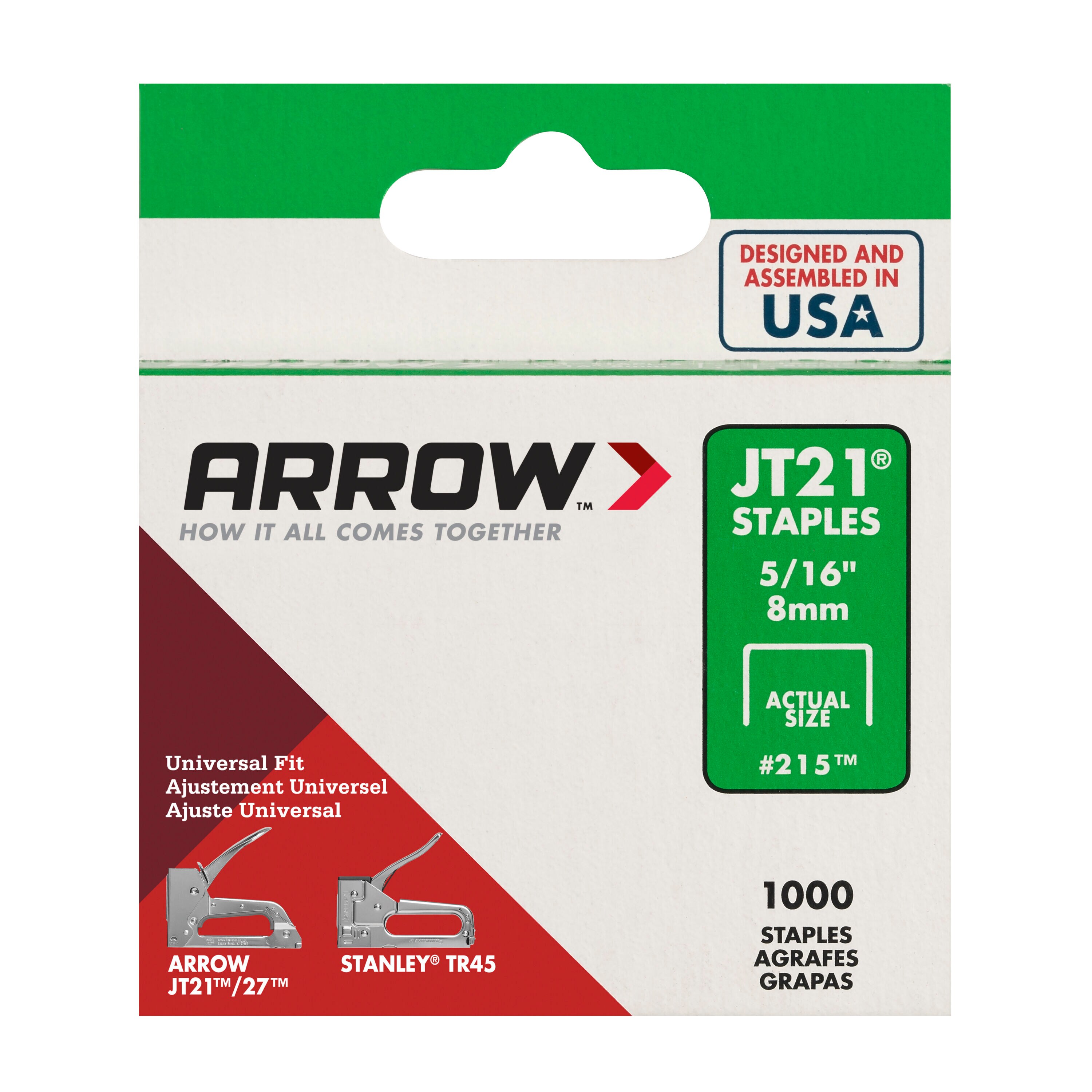Arrow 214-3PFL staples - View #6