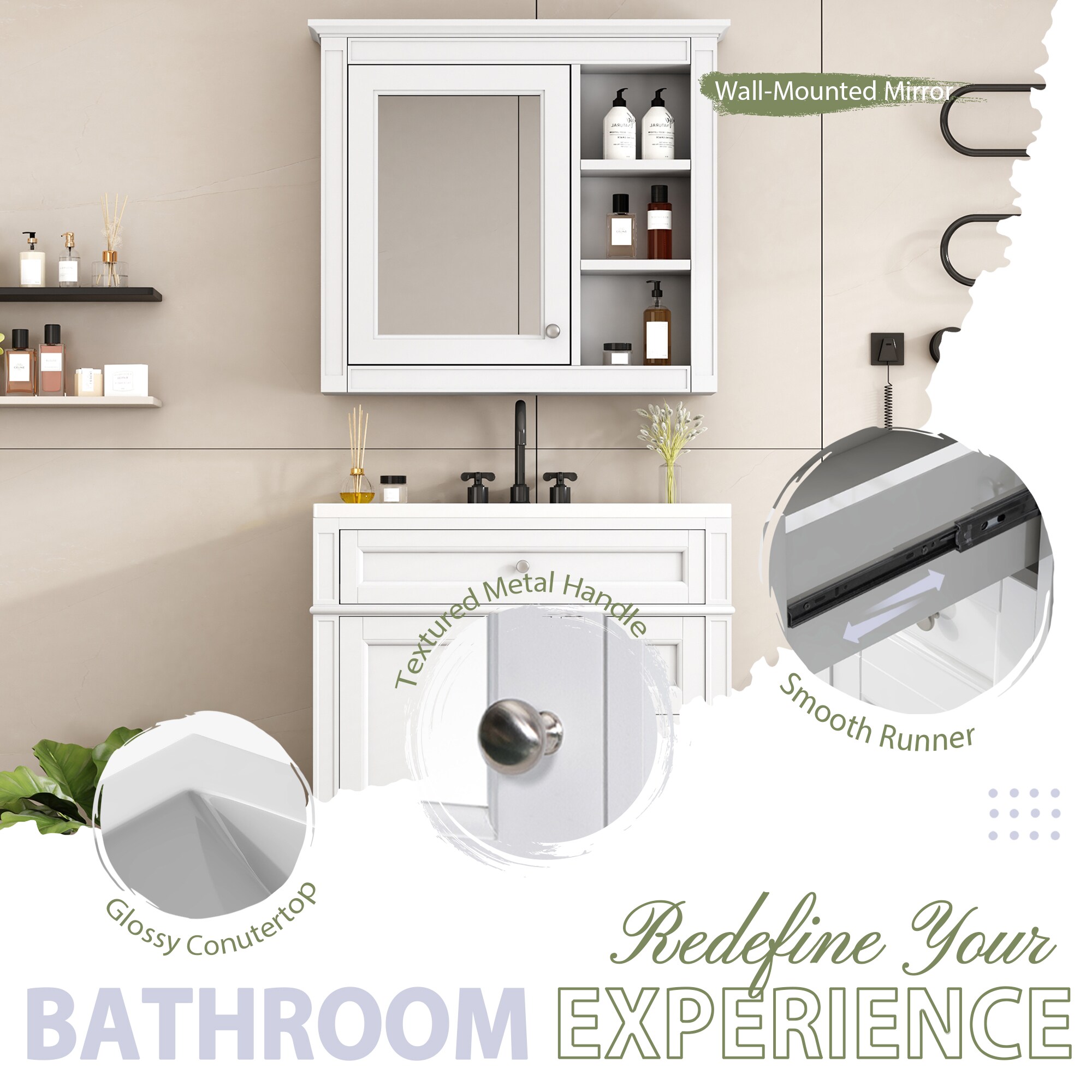 Tatayosi RY-127AAK-3 Bath-Vanity-Combo - View #5