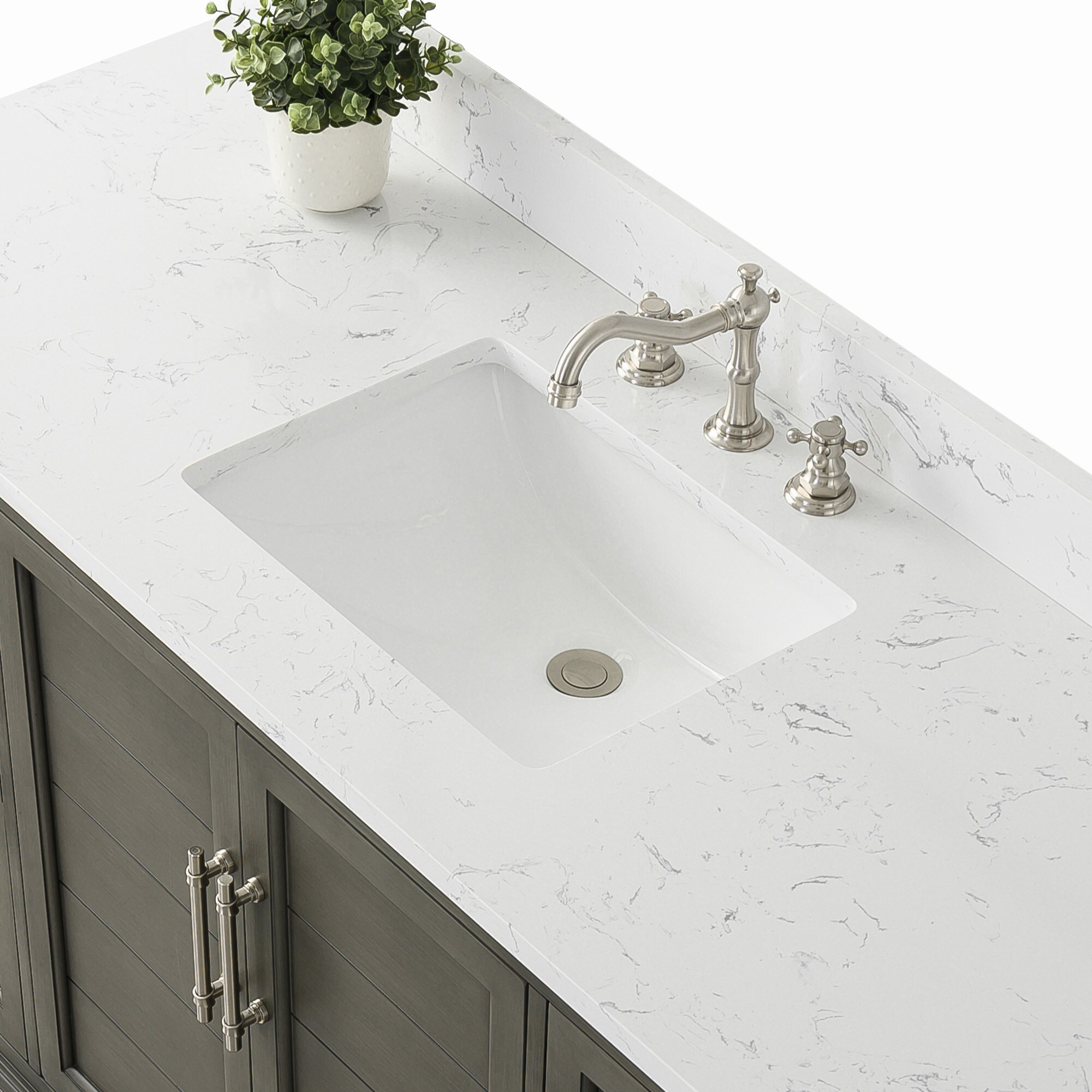 Vanity Art VA5060-SSG Bath-Vanity-Combo - View #7
