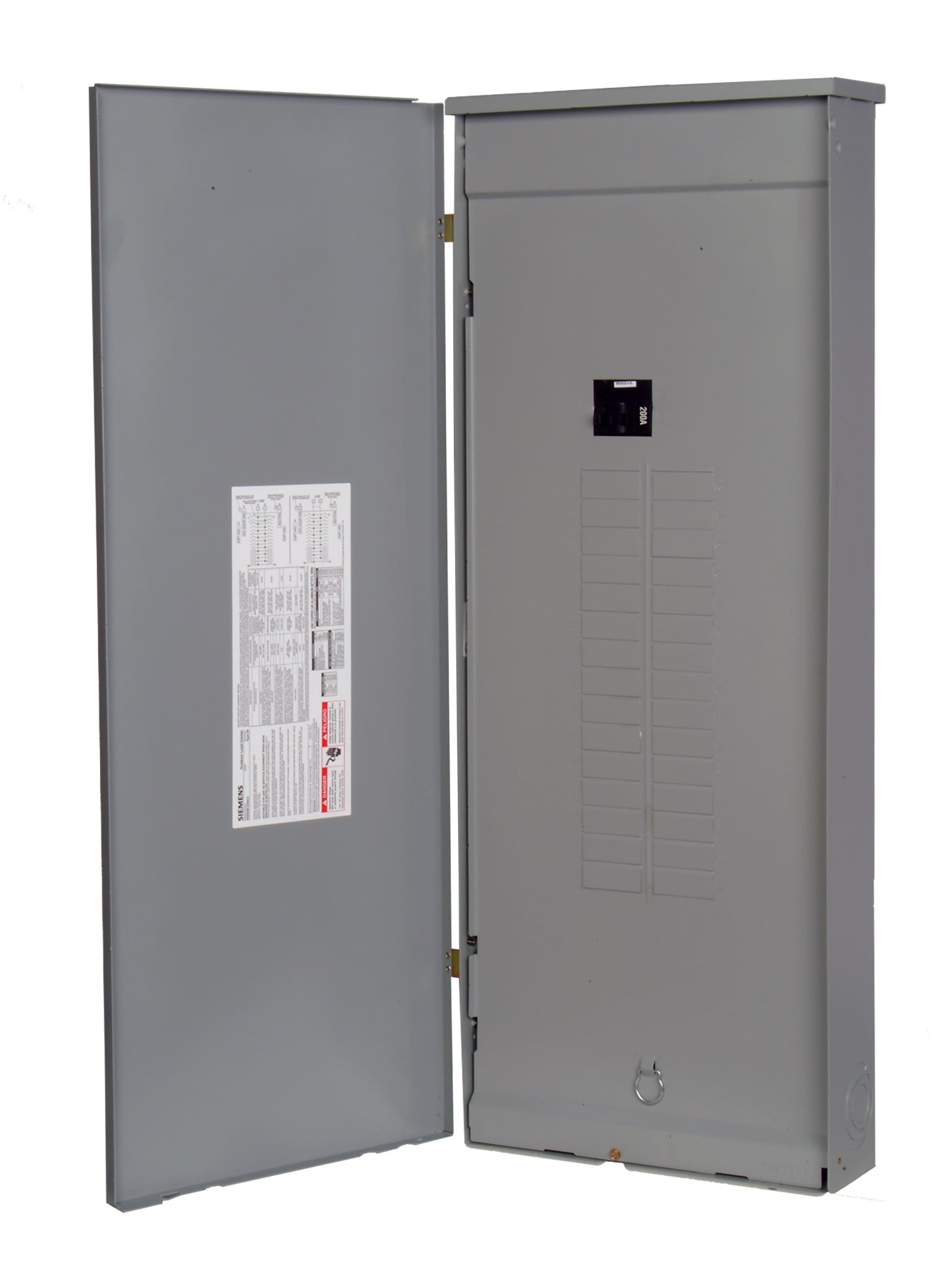 Siemens PW4040B1200CU 200-Amp 40-Spaces 40-Circuit Outdoor Convertible Main Lug Load Center