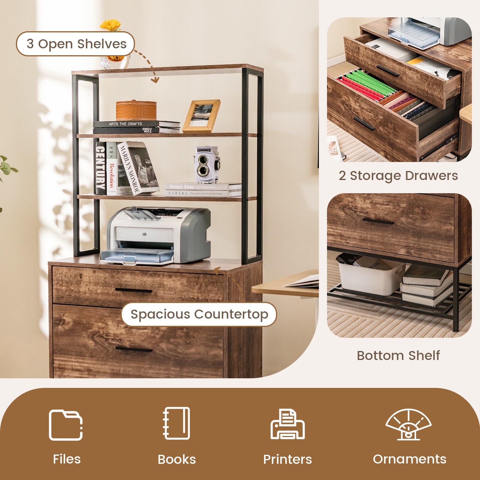 Slickblue D-CO-FC-SU96501BC bookcases - View #6