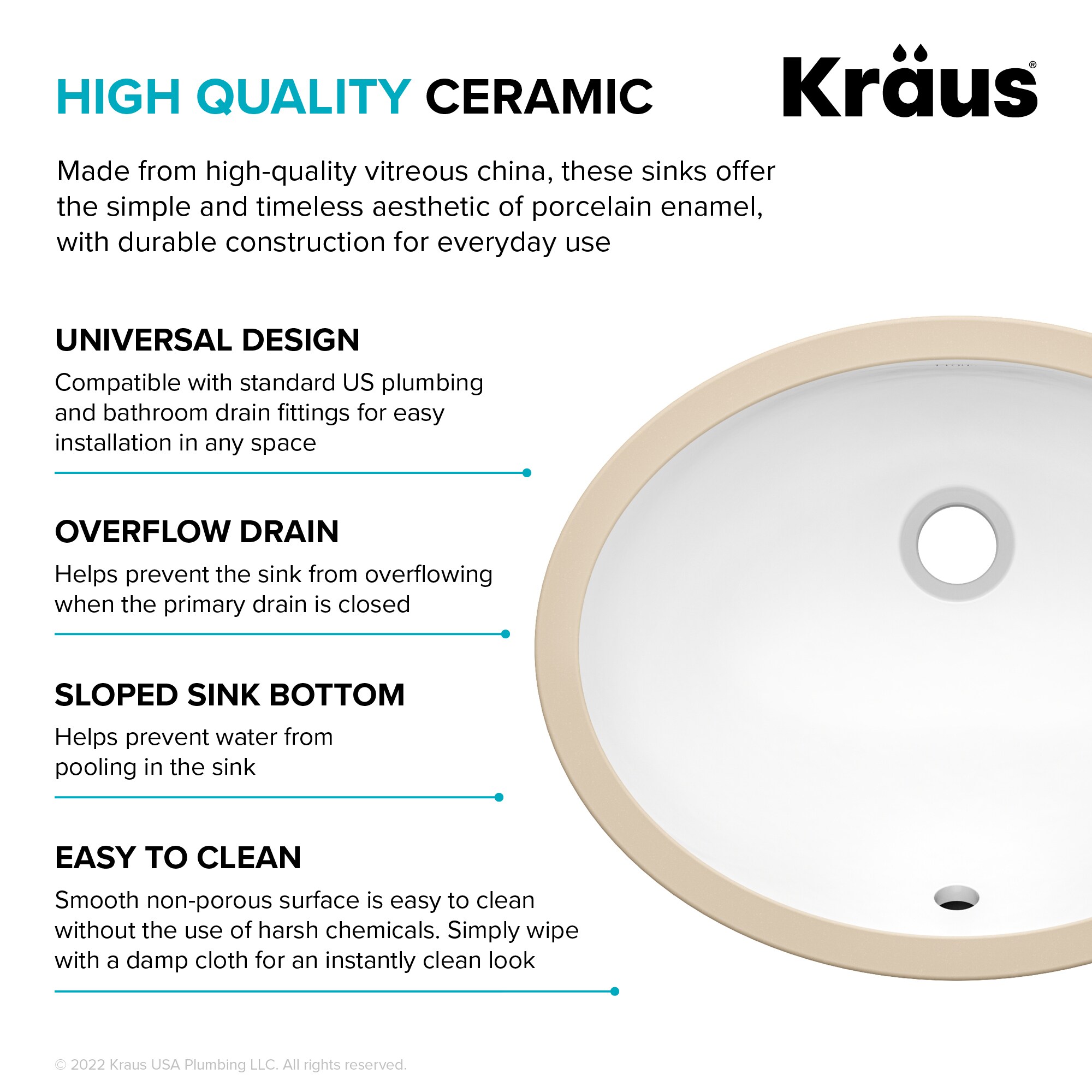 Kraus KCU-273 Bath-Sink - View #13
