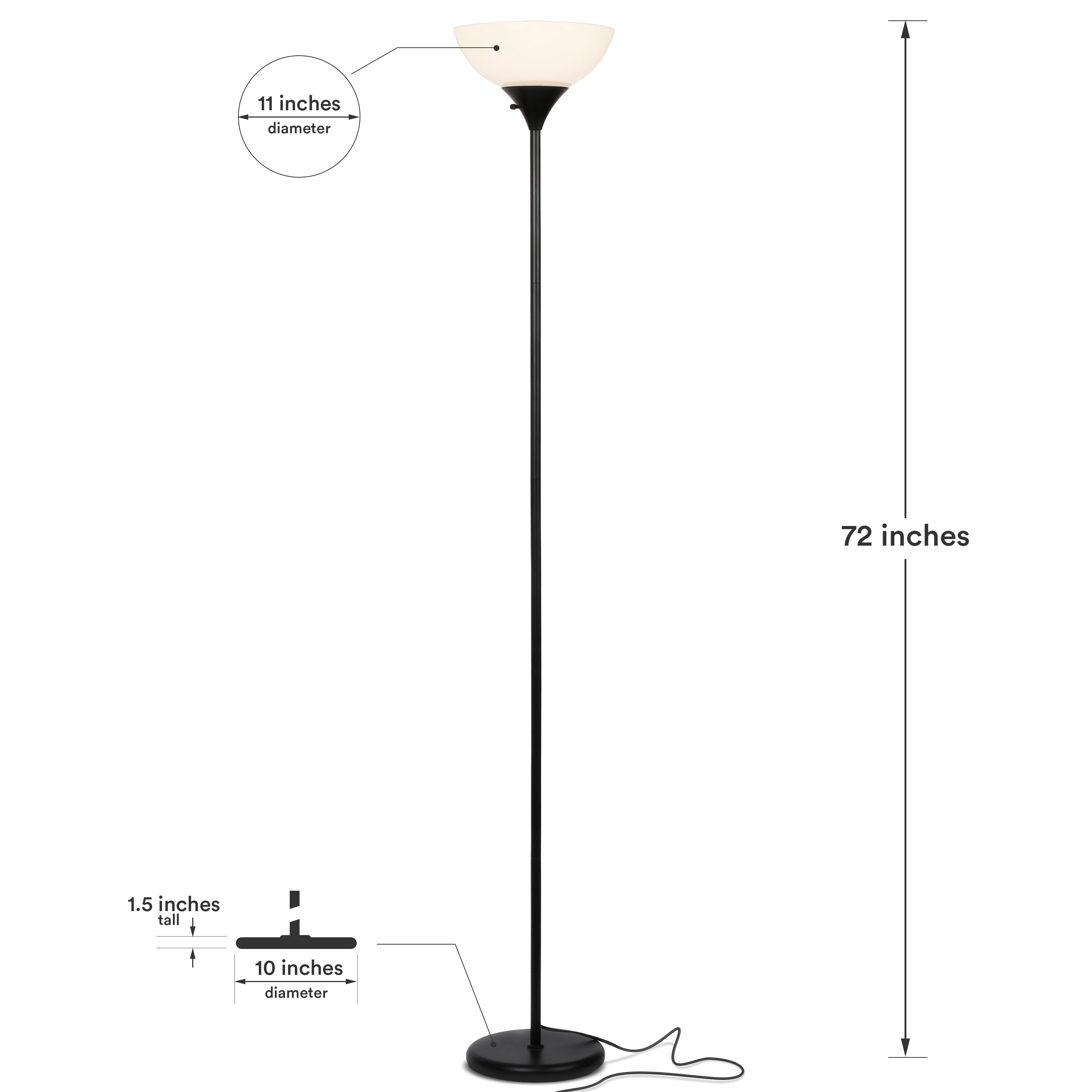 Brightech FL-DME-BLK floorlamps - View #9