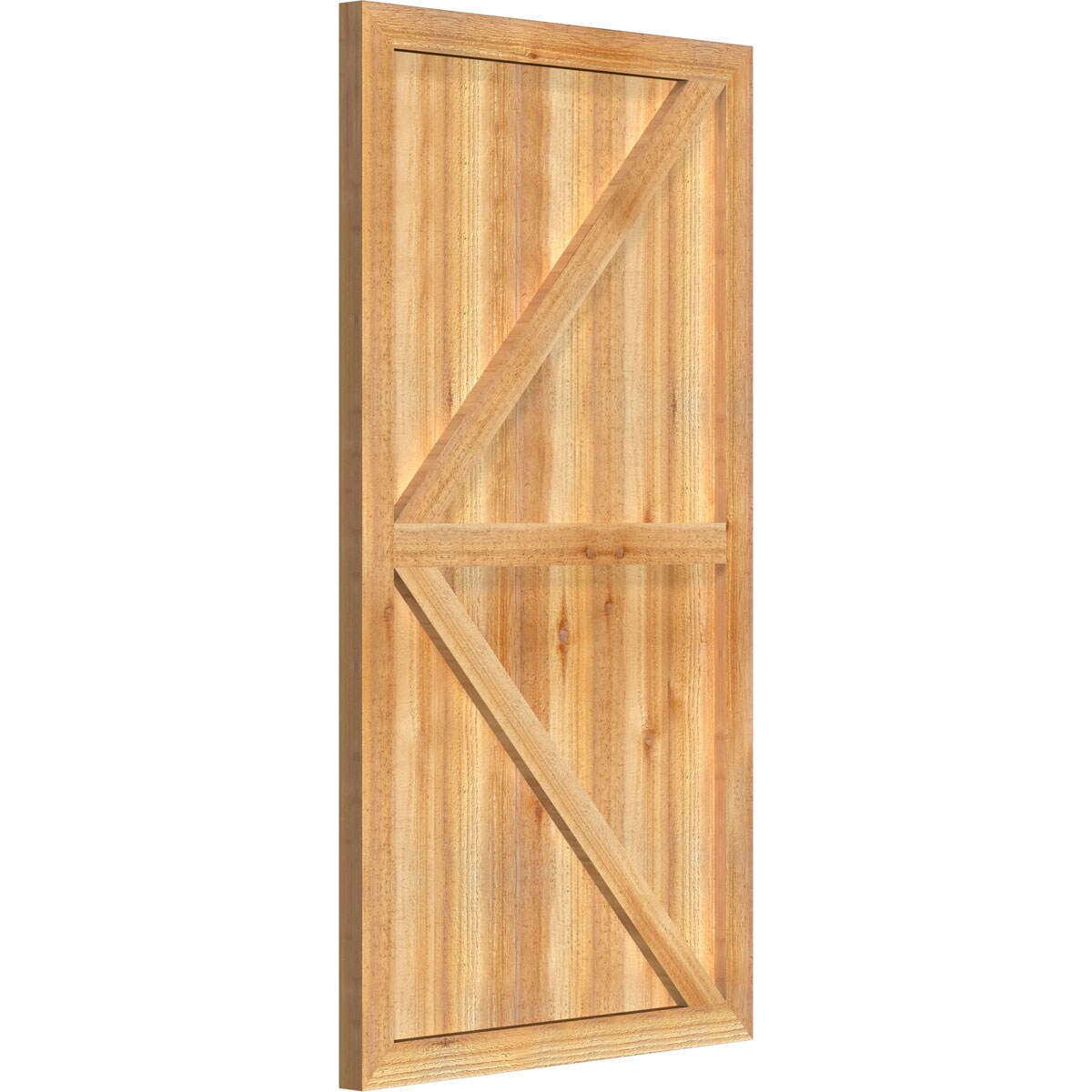 Ekena Millwork RBF06Z26X049RWR Exterior-Shutters - View #2