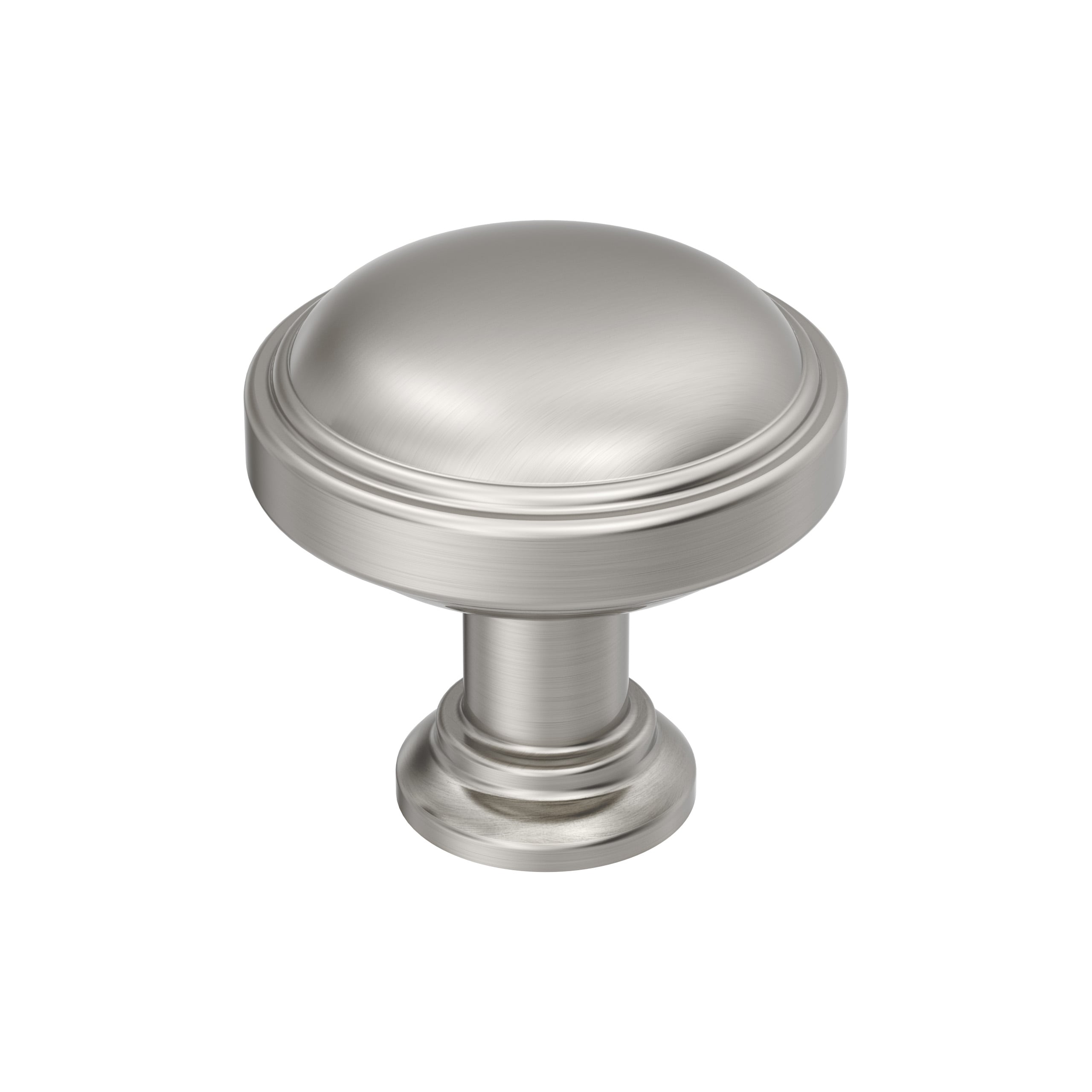 Amerock BP37720G10 Enlivity 1-1/4-in Satin Nickel Round Traditional Cabinet Knob