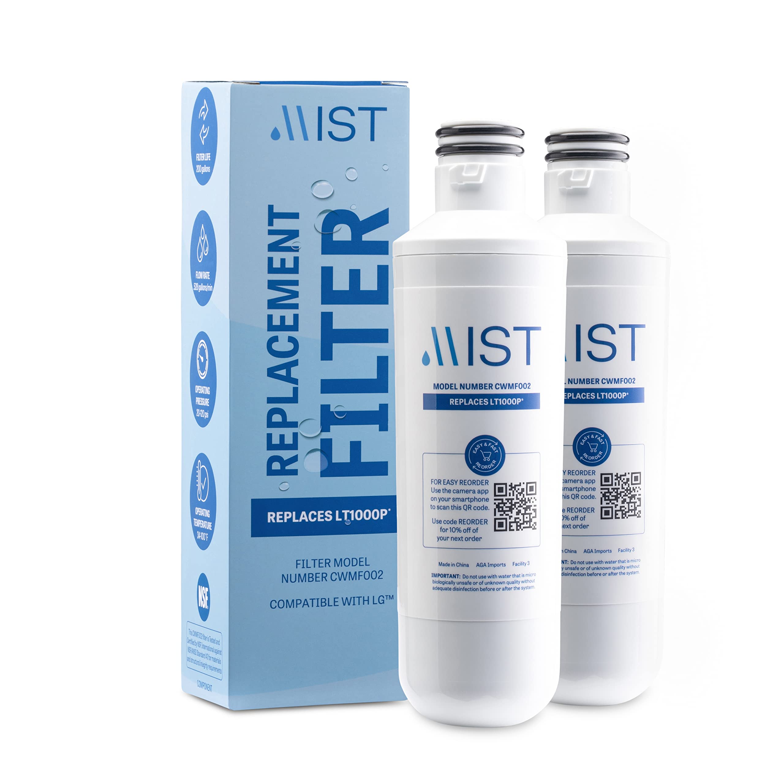Refrigerator Water Filters Brand Mist