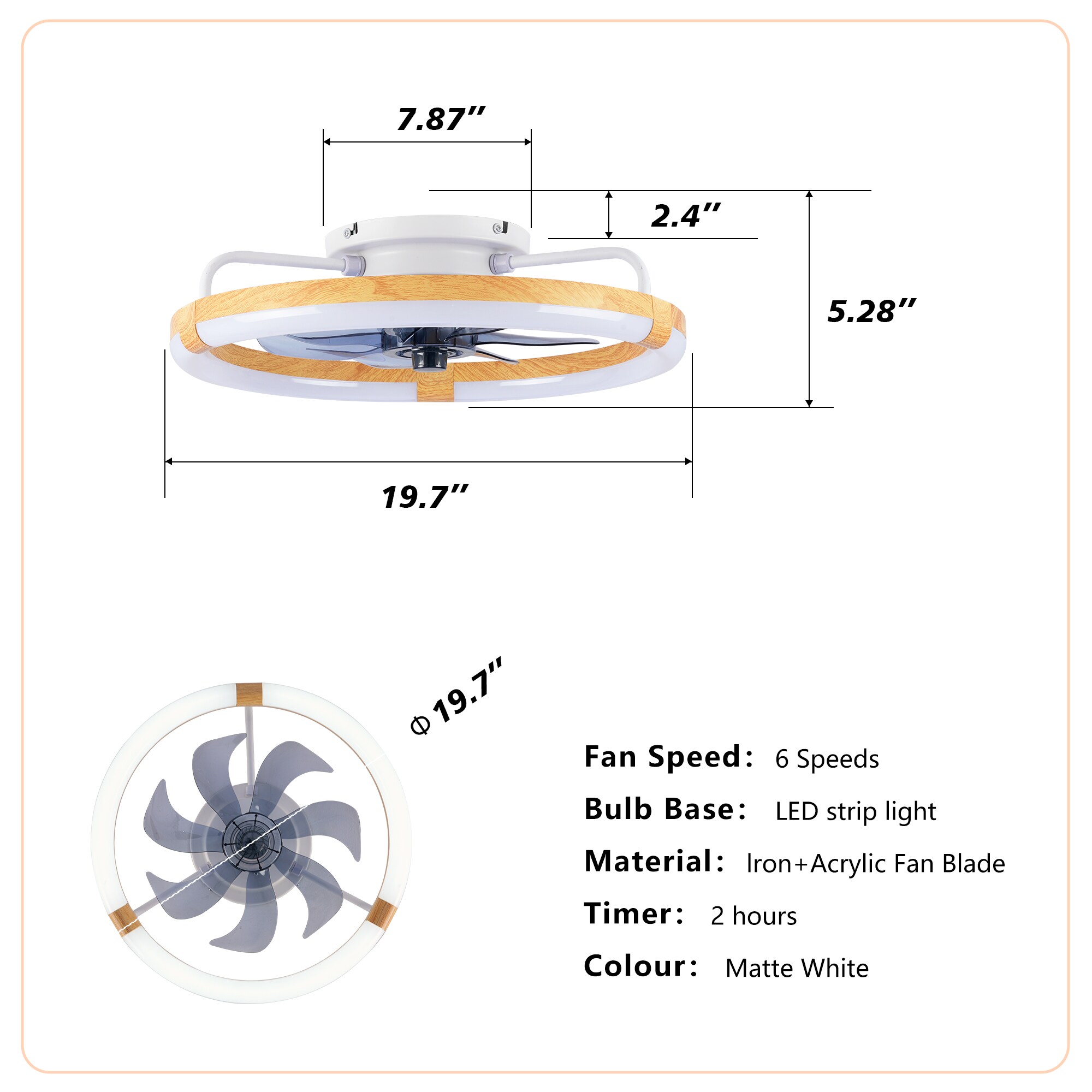 Cuschoice JAN-108-CF Ceiling-Fans - View #9