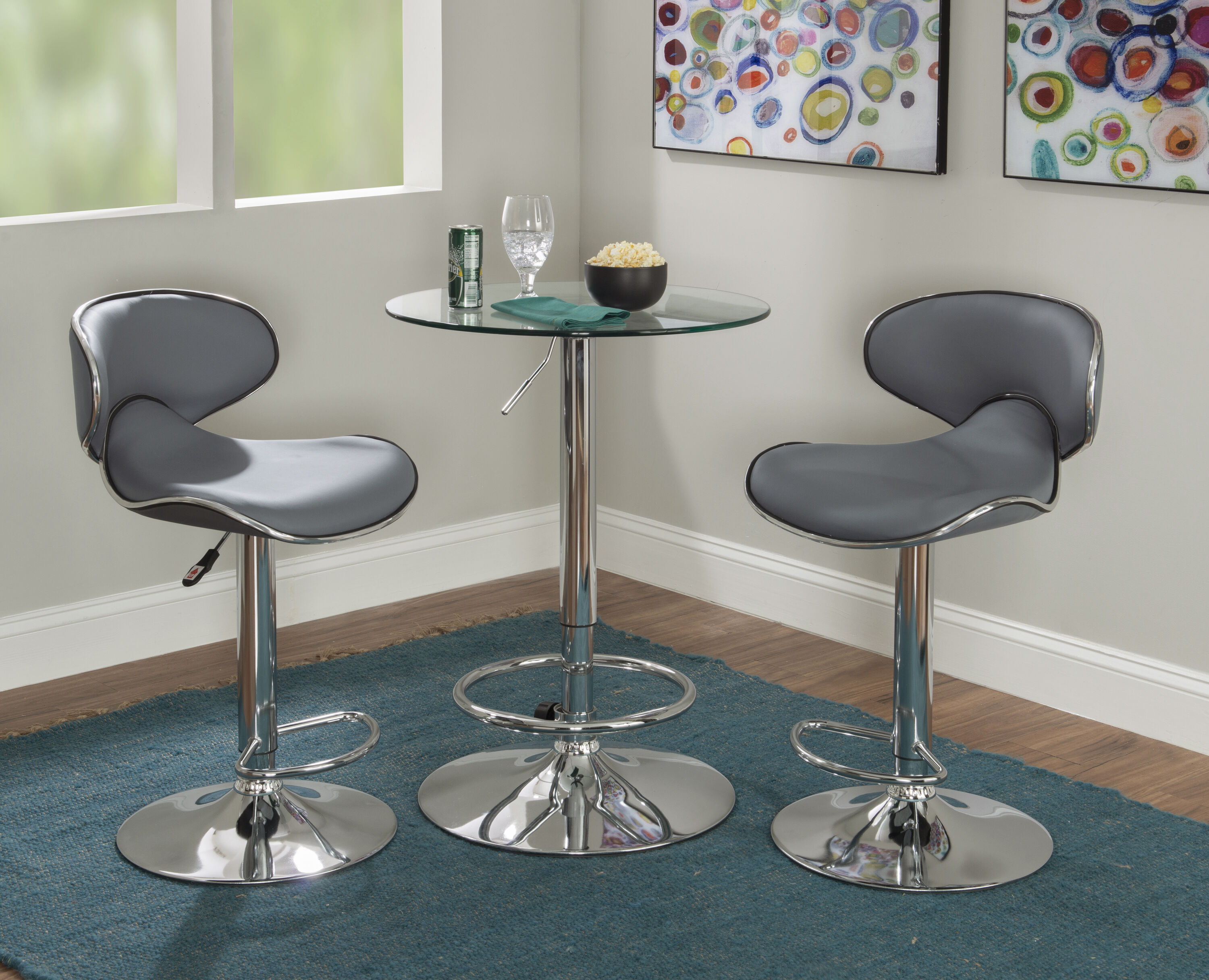 Powell swivel bar online stools