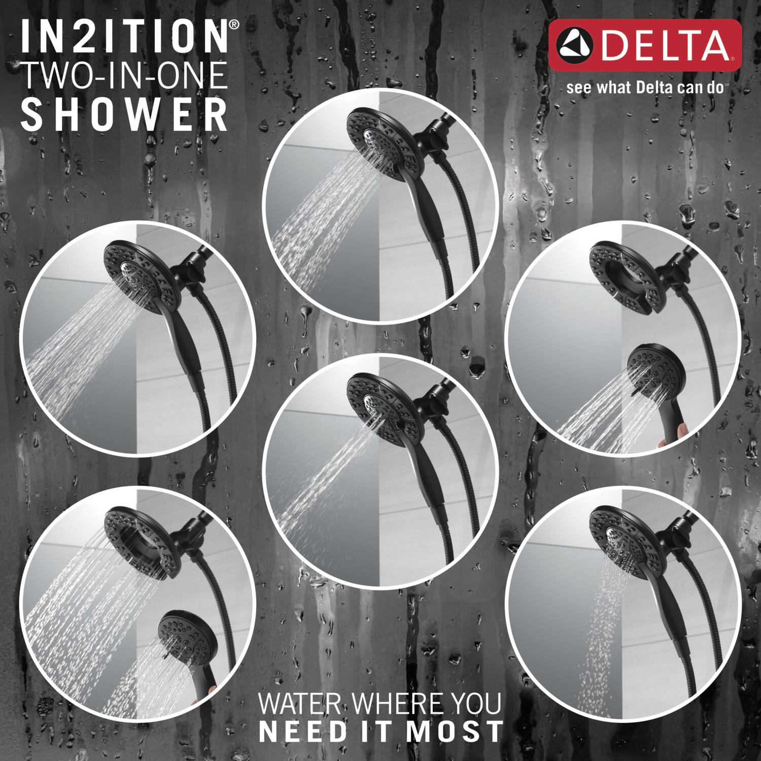 Delta 58499-BL Fixed-Showerhead - View #5