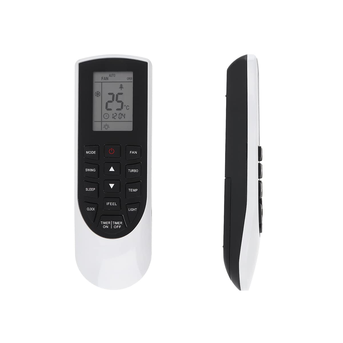 Oyezvary  Air Conditioner Remote Control Replacement Compatible with Gree Models VIR09HP115V1AH VIR12HP230V1AH YAN1F1 AC Controller