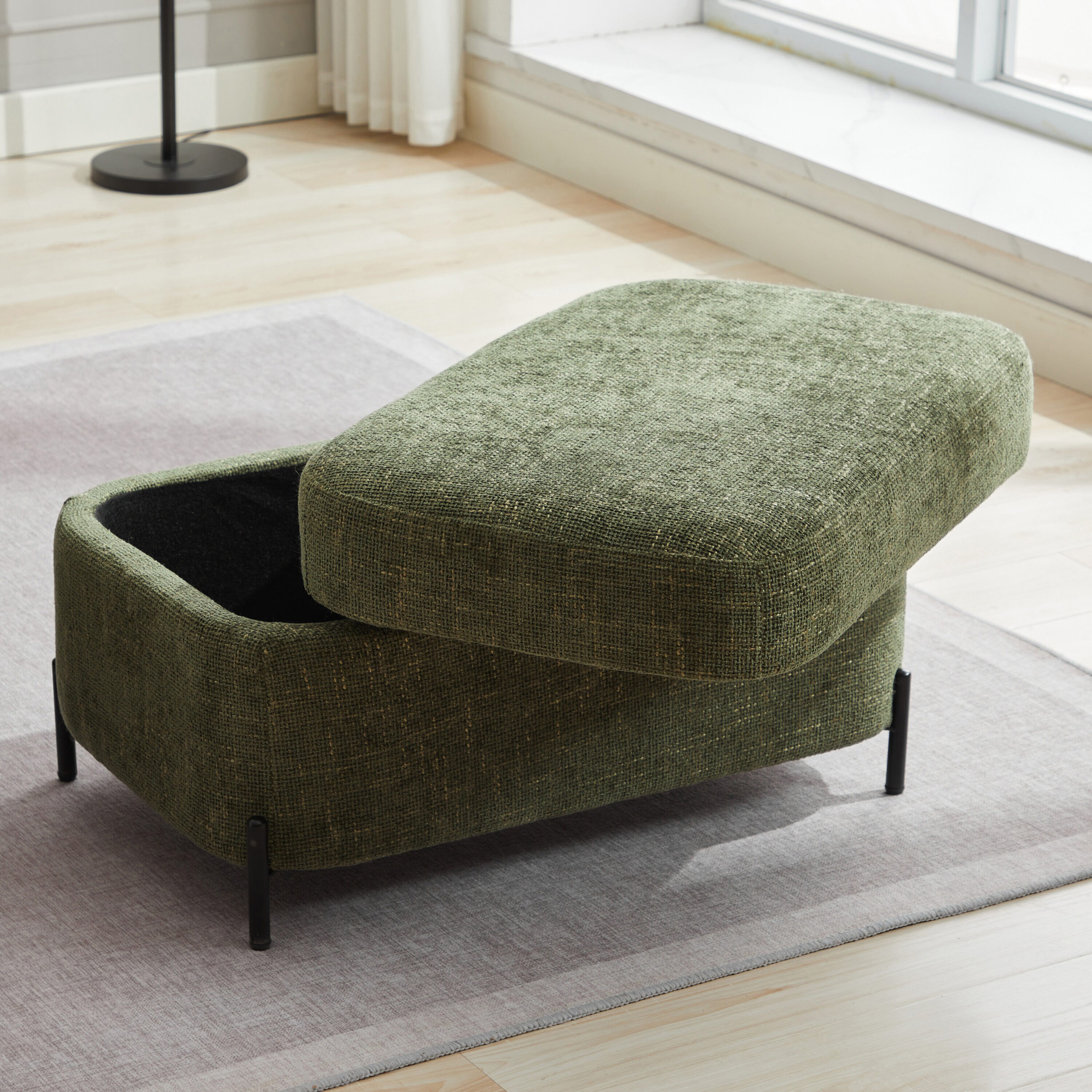 Hrinhom HC-W4003-GREEN Indoor-Ottomans - View #4