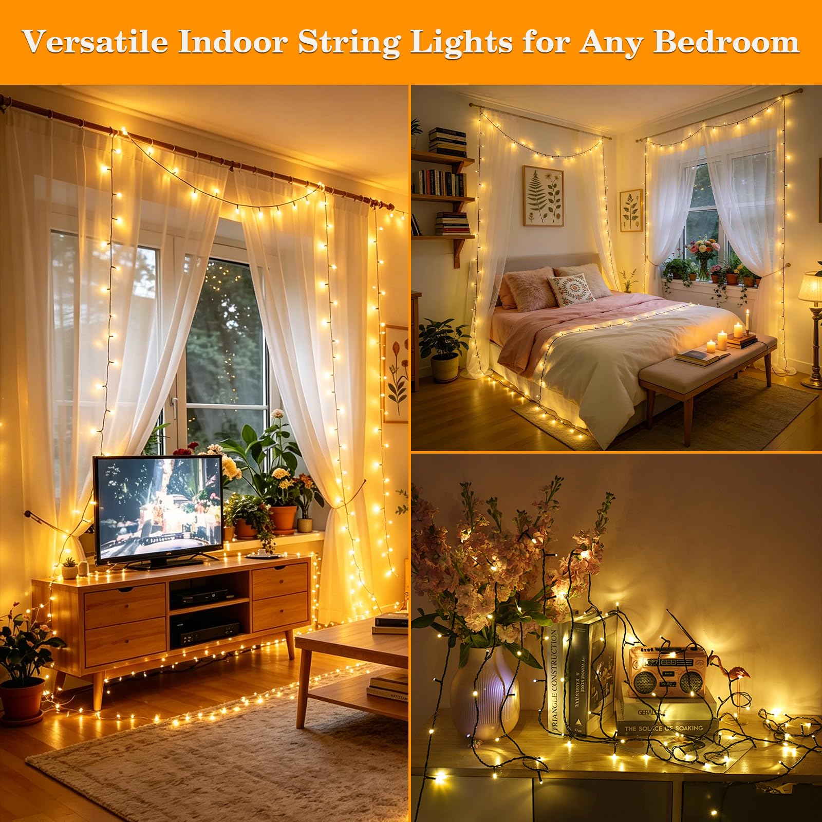 Phewnyzo LPW0721W257 Christmas-String-Lights - View #7