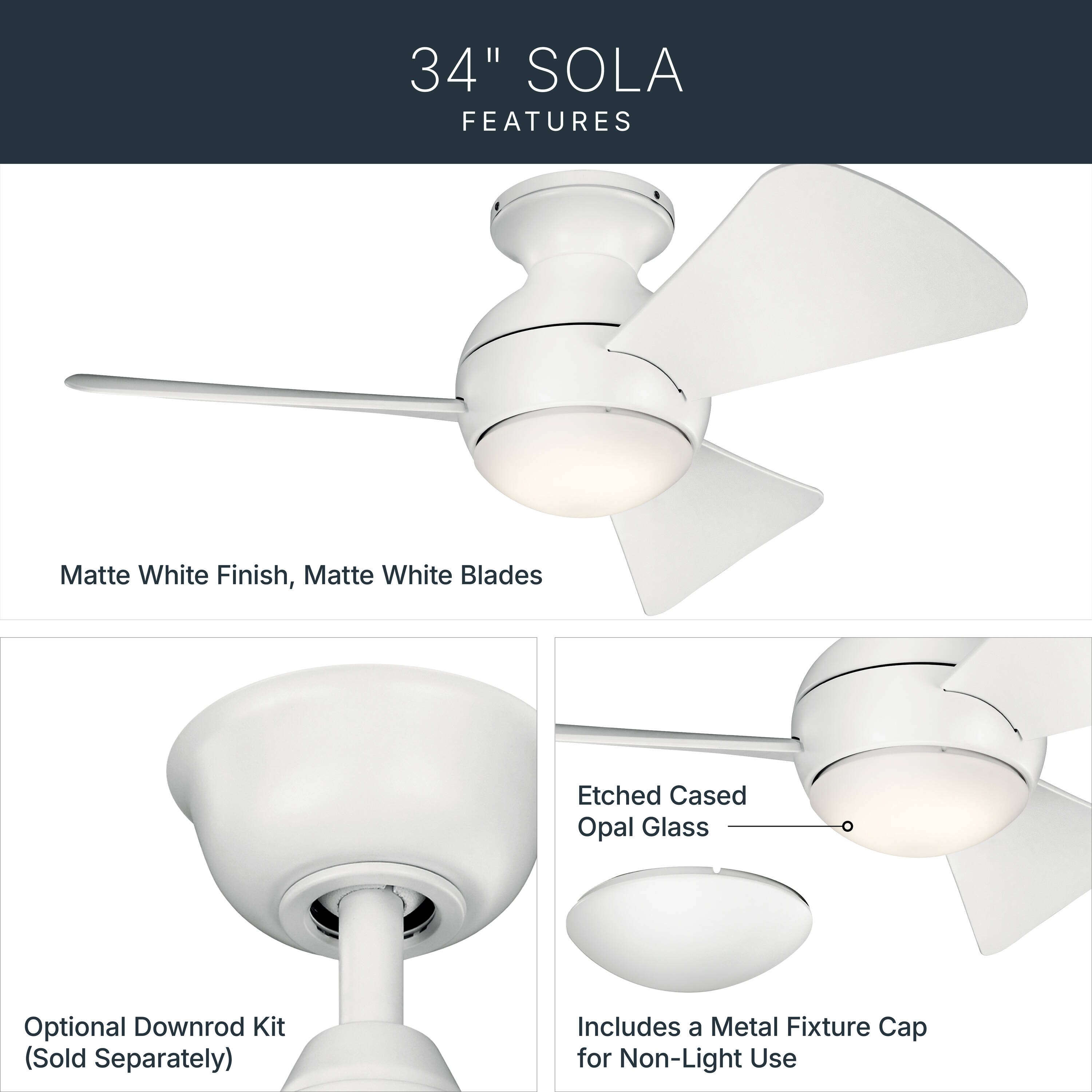 Kichler 330150MWH Ceiling-Fans - View #5