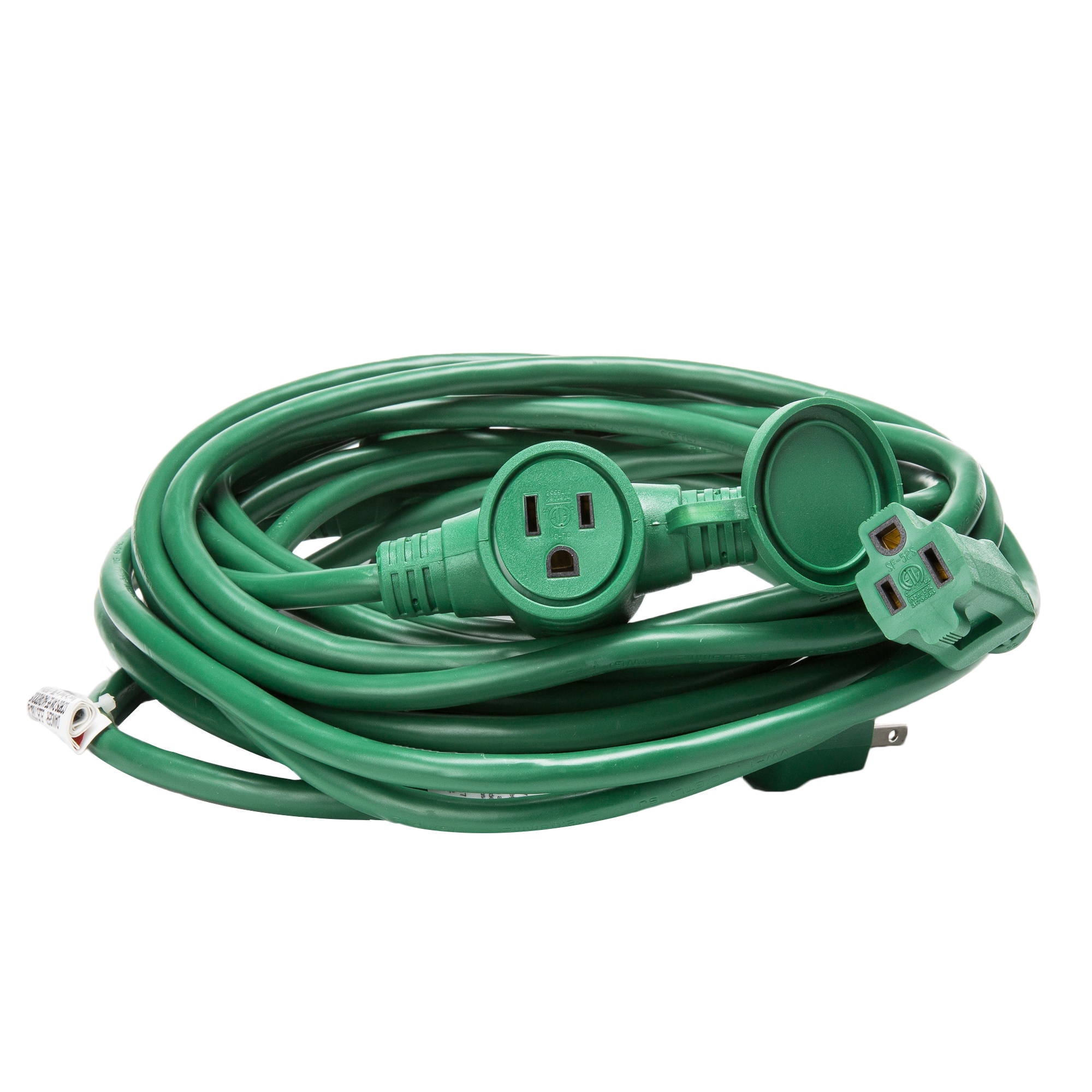 PRIME Outdoor landscape 25-ft 14/3-Prong Outdoor Sjtw Medium Duty General Extension  Cord in the Extension Cords department at