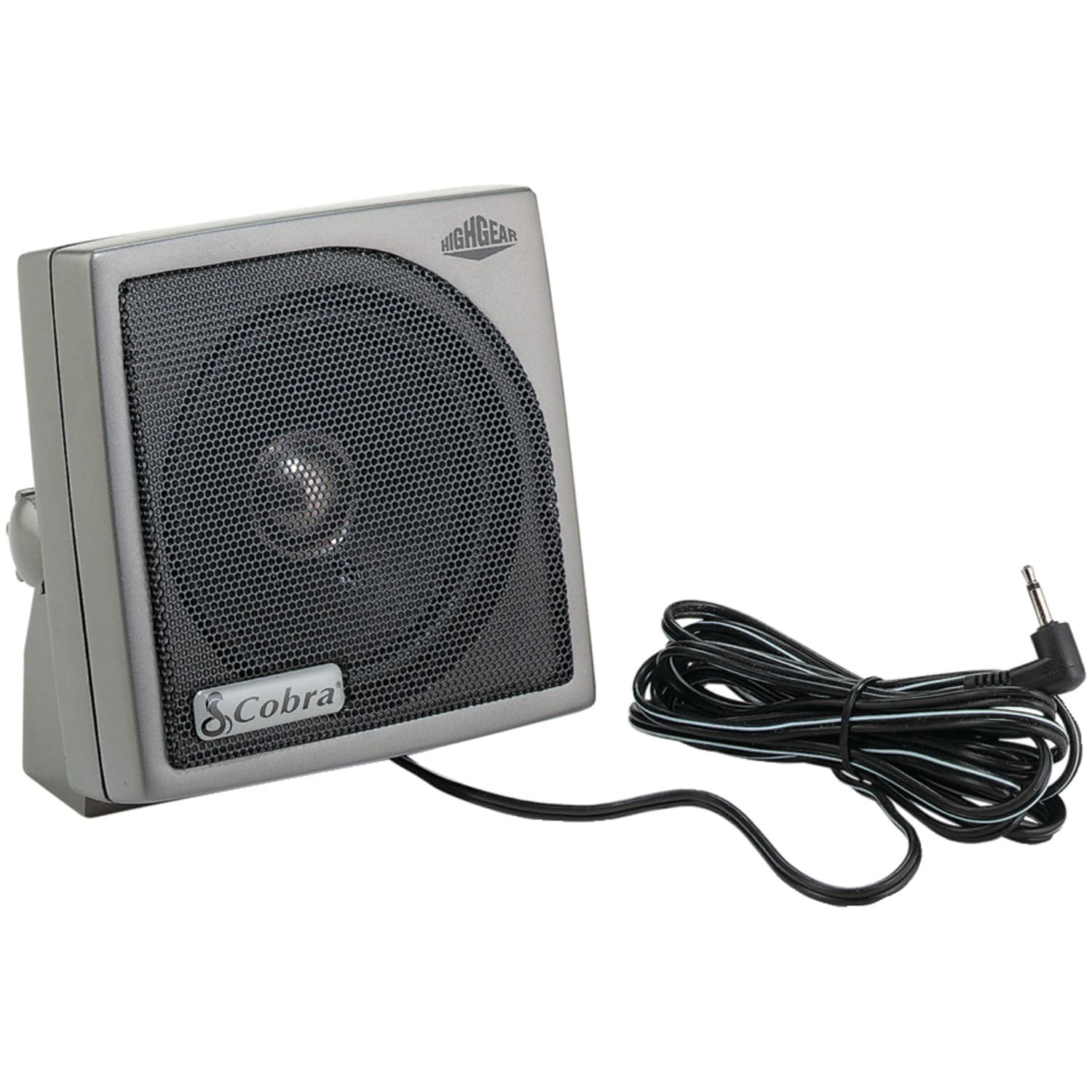 Cobra CBRHGS500  Highgear Hg S300 Dynamic External Cb Speaker with Noise-canceling Filter and Talk-back