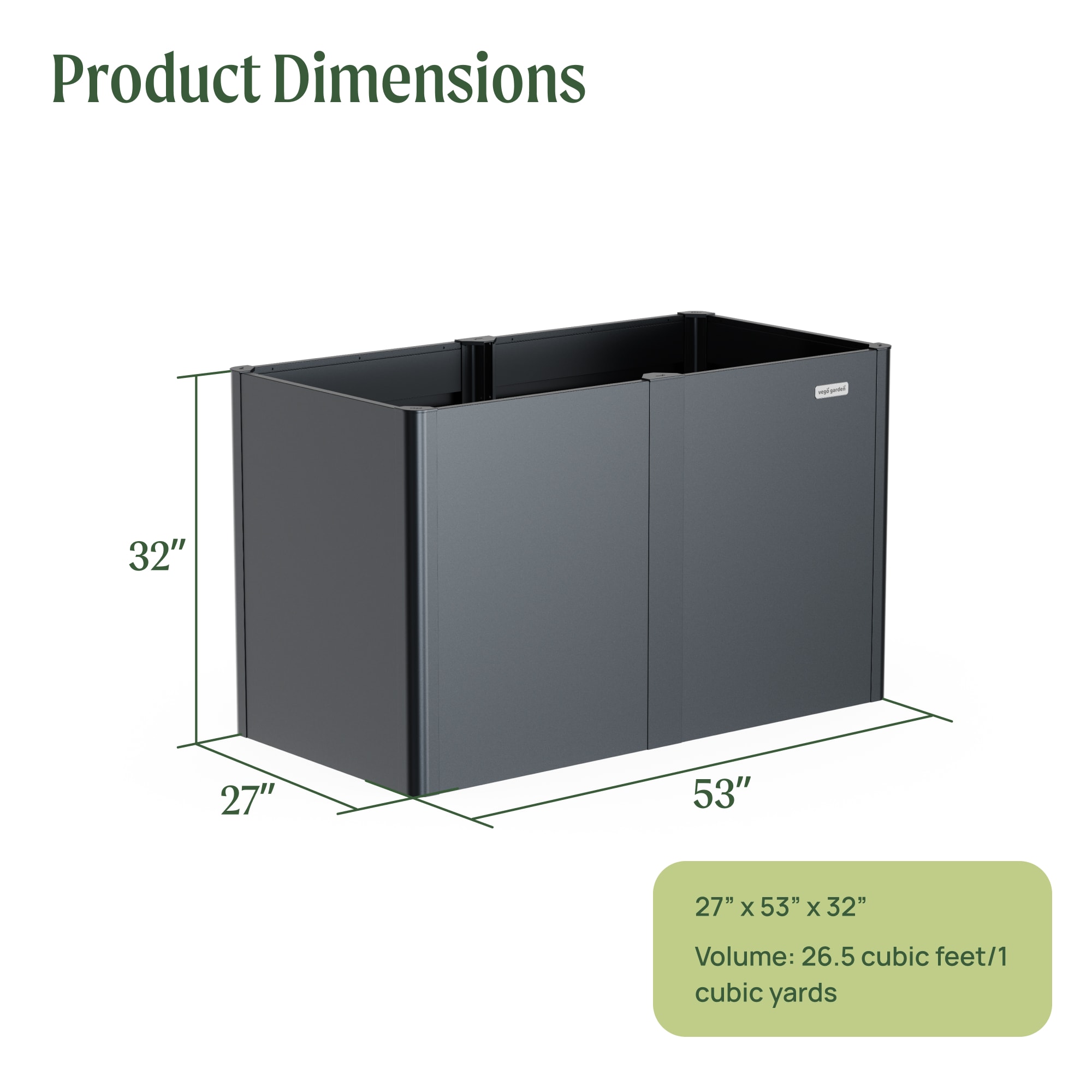 Vego Garden VBMT2753CH Raised-Garden-Beds - View #2