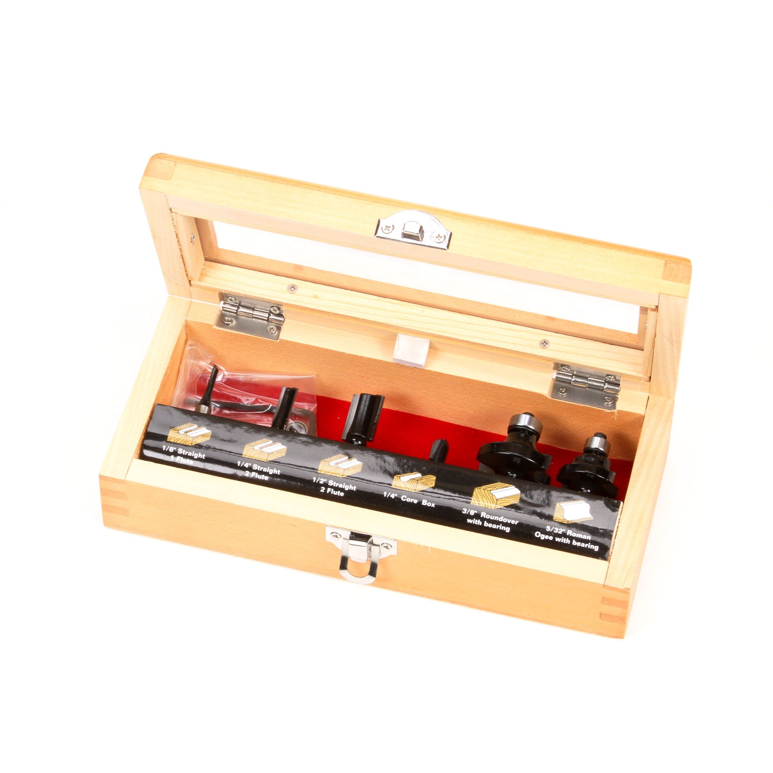 SKIL Carbide-Tipped Router Bit Set in the Router Bit Sets 