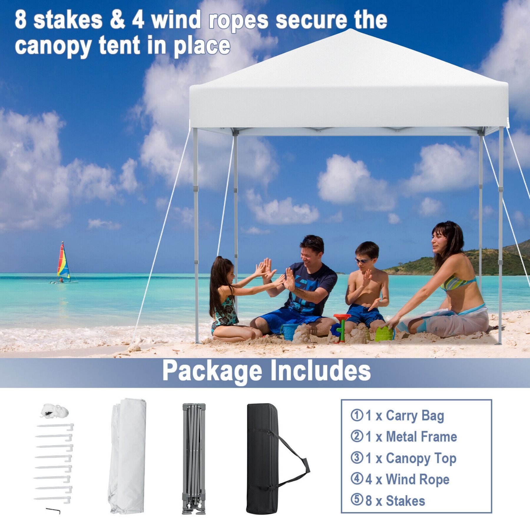 LIVIZA TDZ10849WH Canopies-Sl - View #7