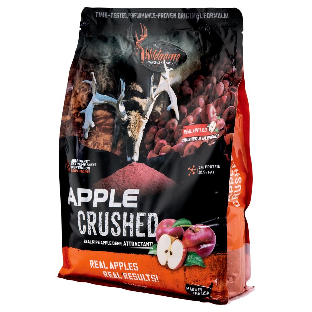 Wildgame Innovations Apple Crushed 5 Lb Bag Premium Deer Attractant Made In Usa Long 6663