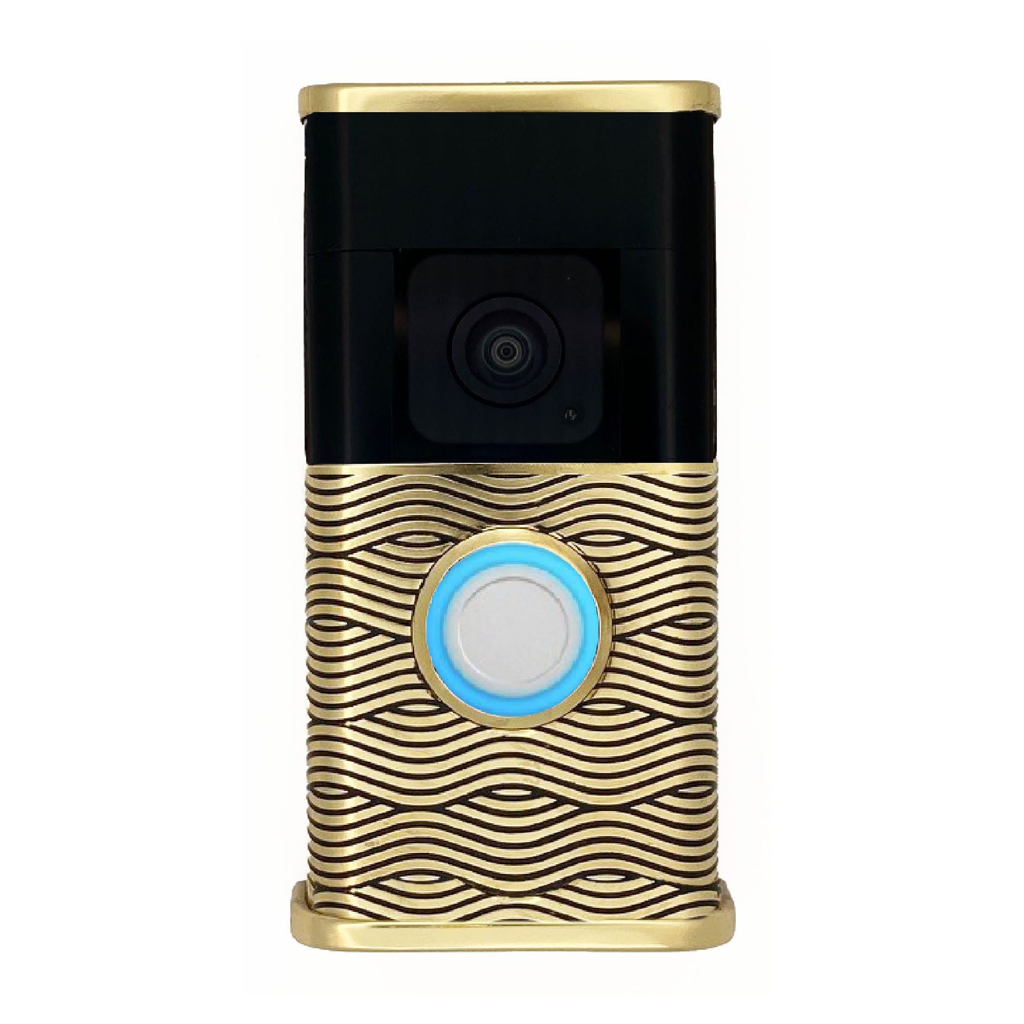 Michael Healy MHVR30071 Video Doorbell Decorative Covers (R3 Collection) Yellow Doorbell skin