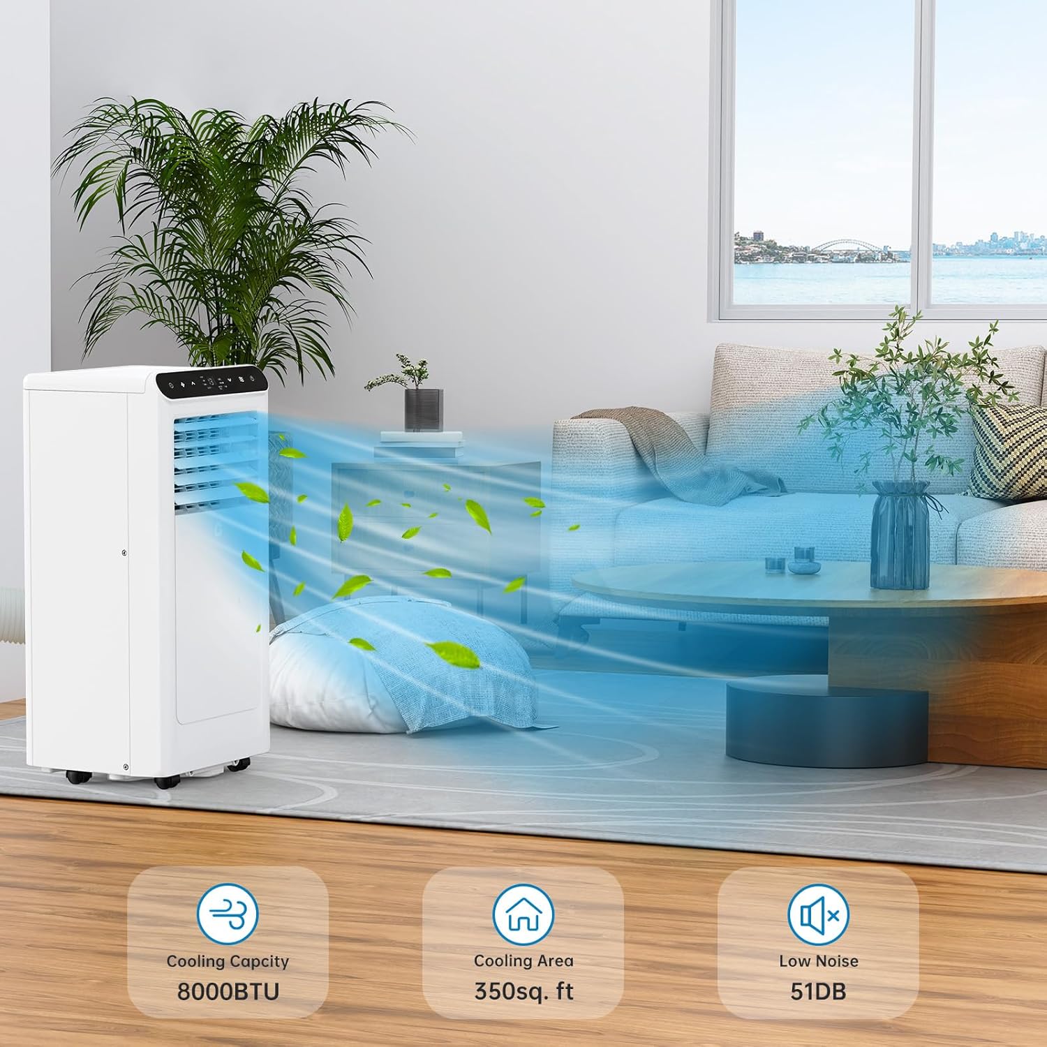 Qeetex 808-337DW8VN Portable-Air-Conditioners - View #3