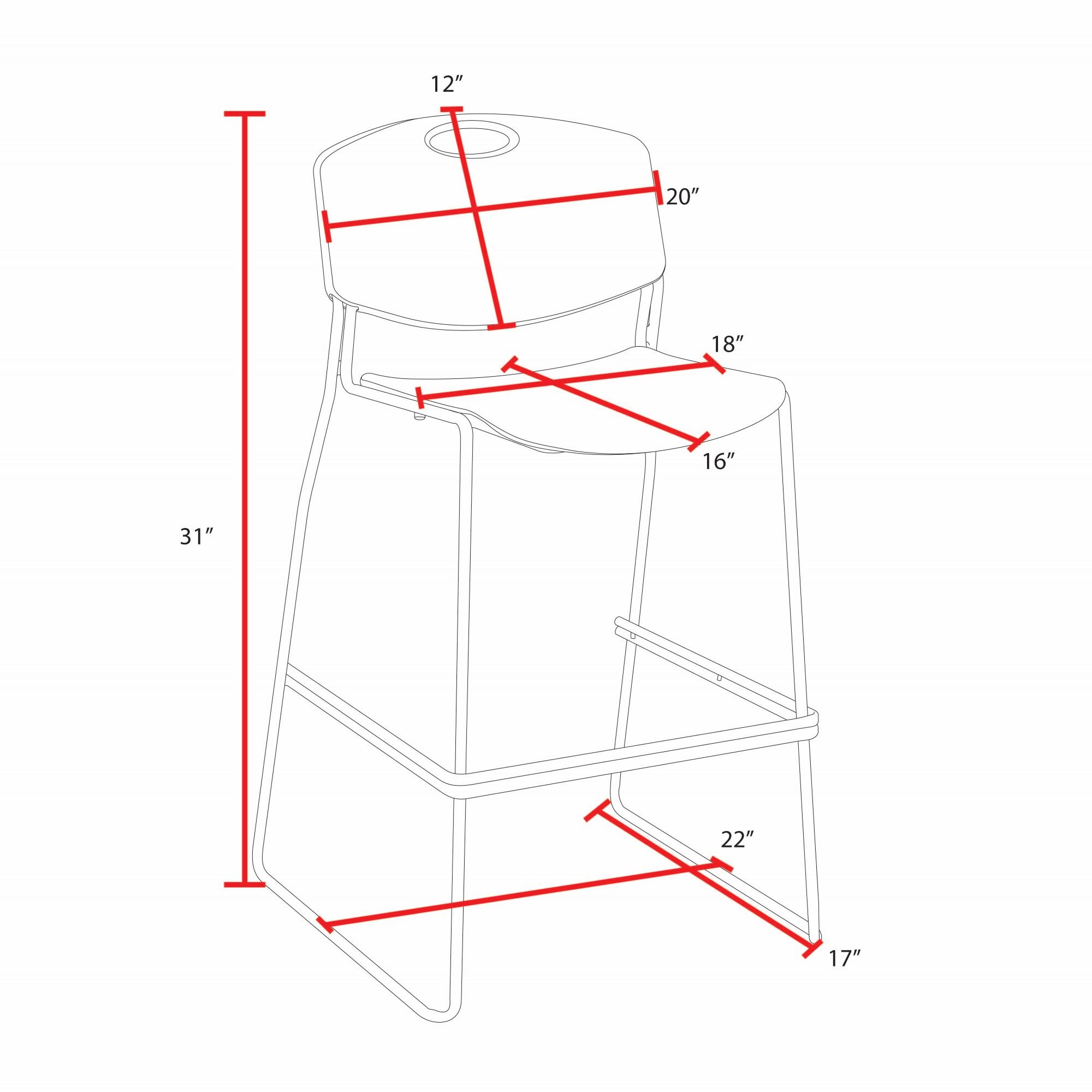 Regency 4450BK Office-Chairs - View #7
