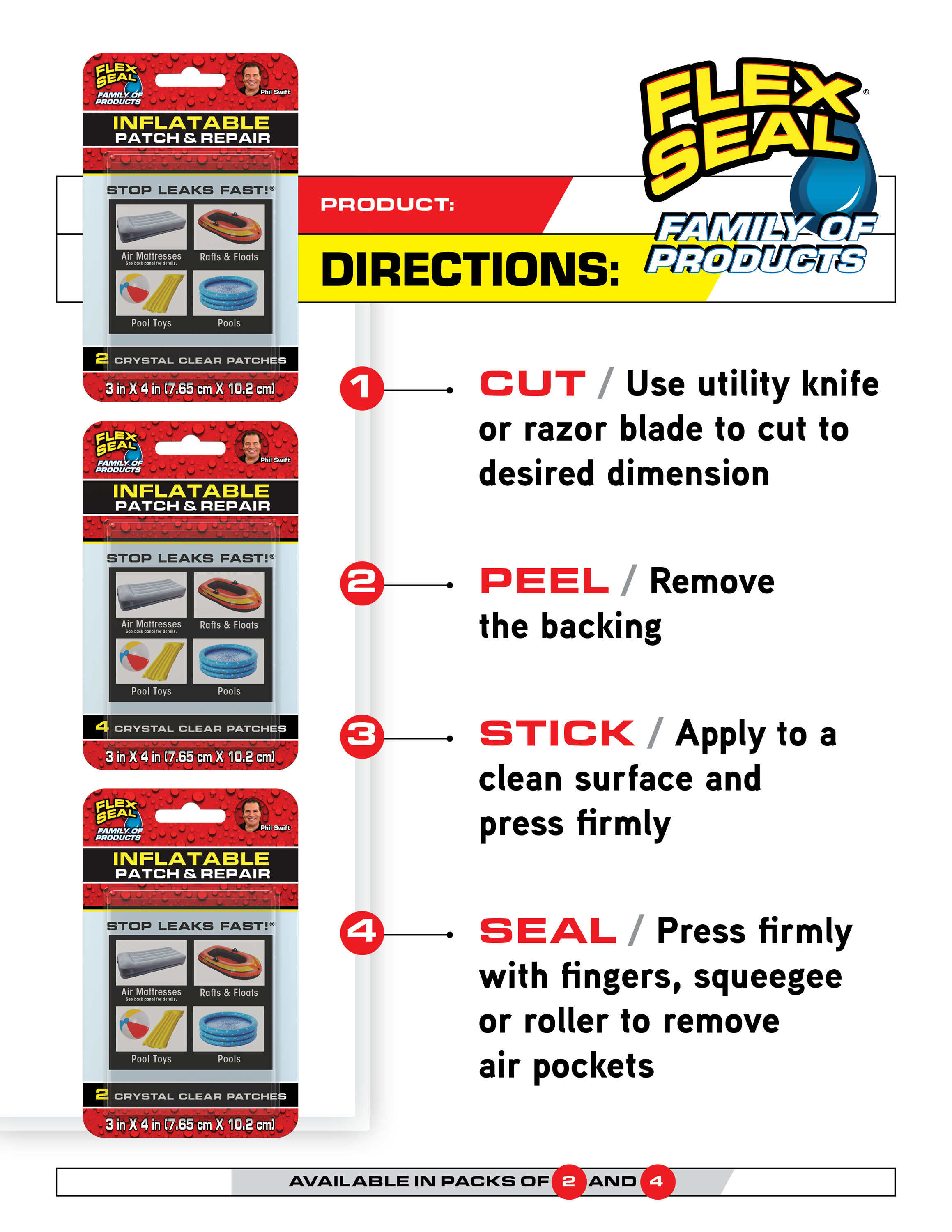Flex Seal KITPVC3X4-4 Pool-Liner-Accessories - View #10