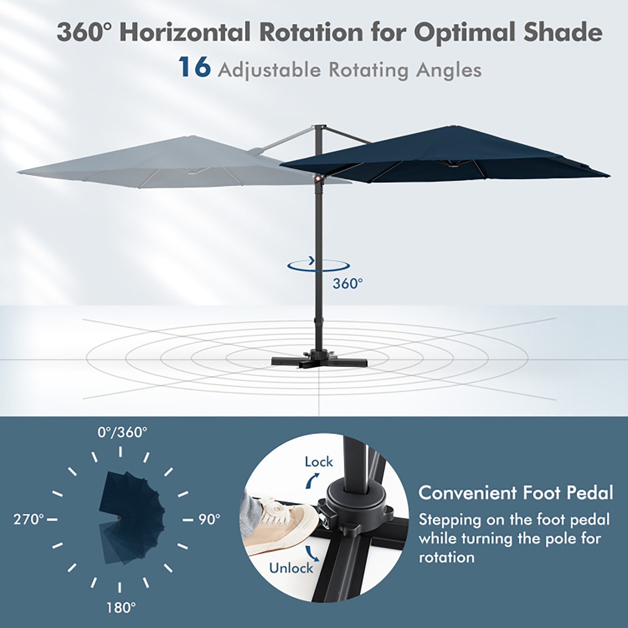 CASAINC CA350RD Umbrellas-2 - View #5