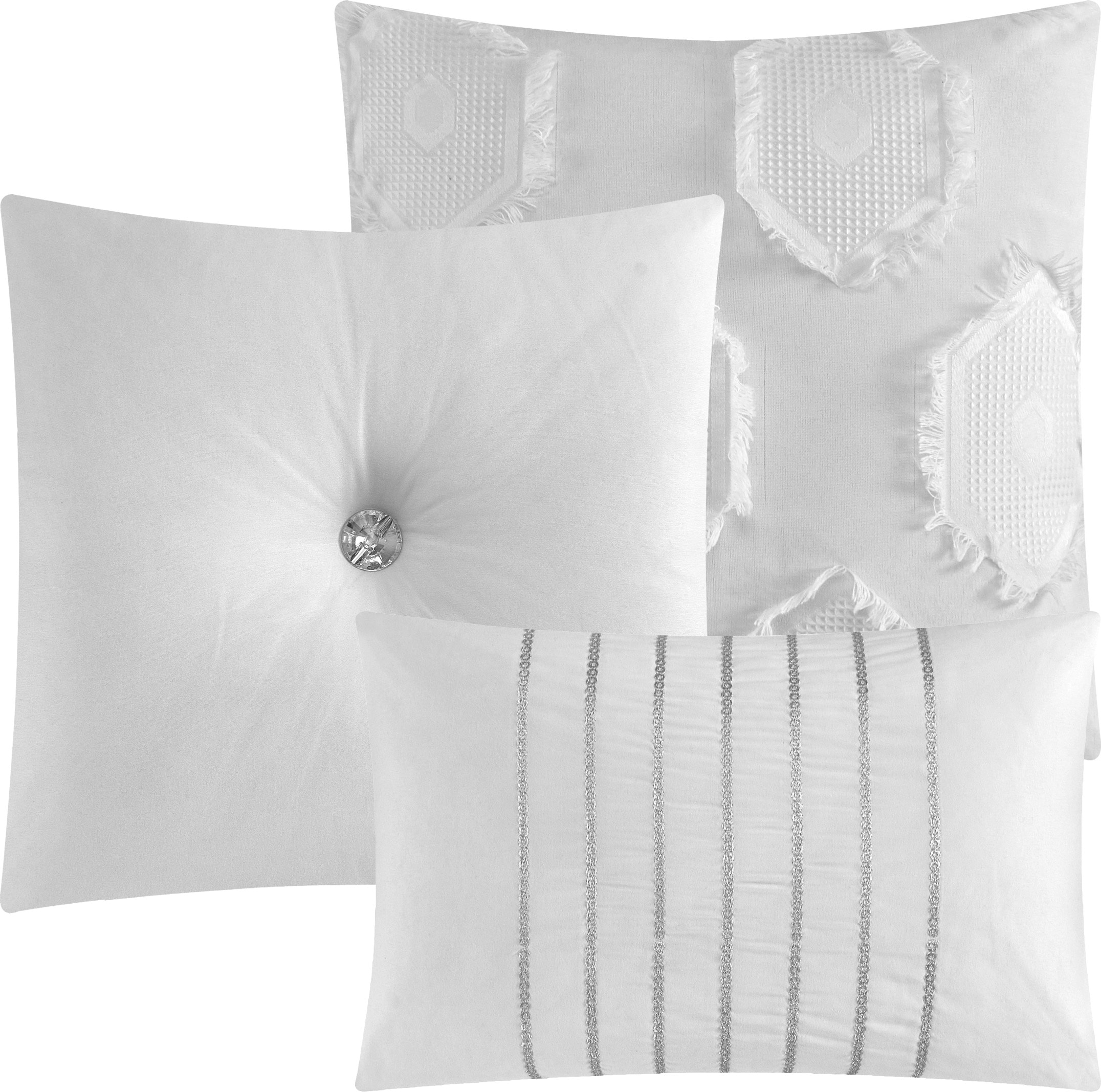 Nanshing FAUST7-Q-WHT bedding - View #3