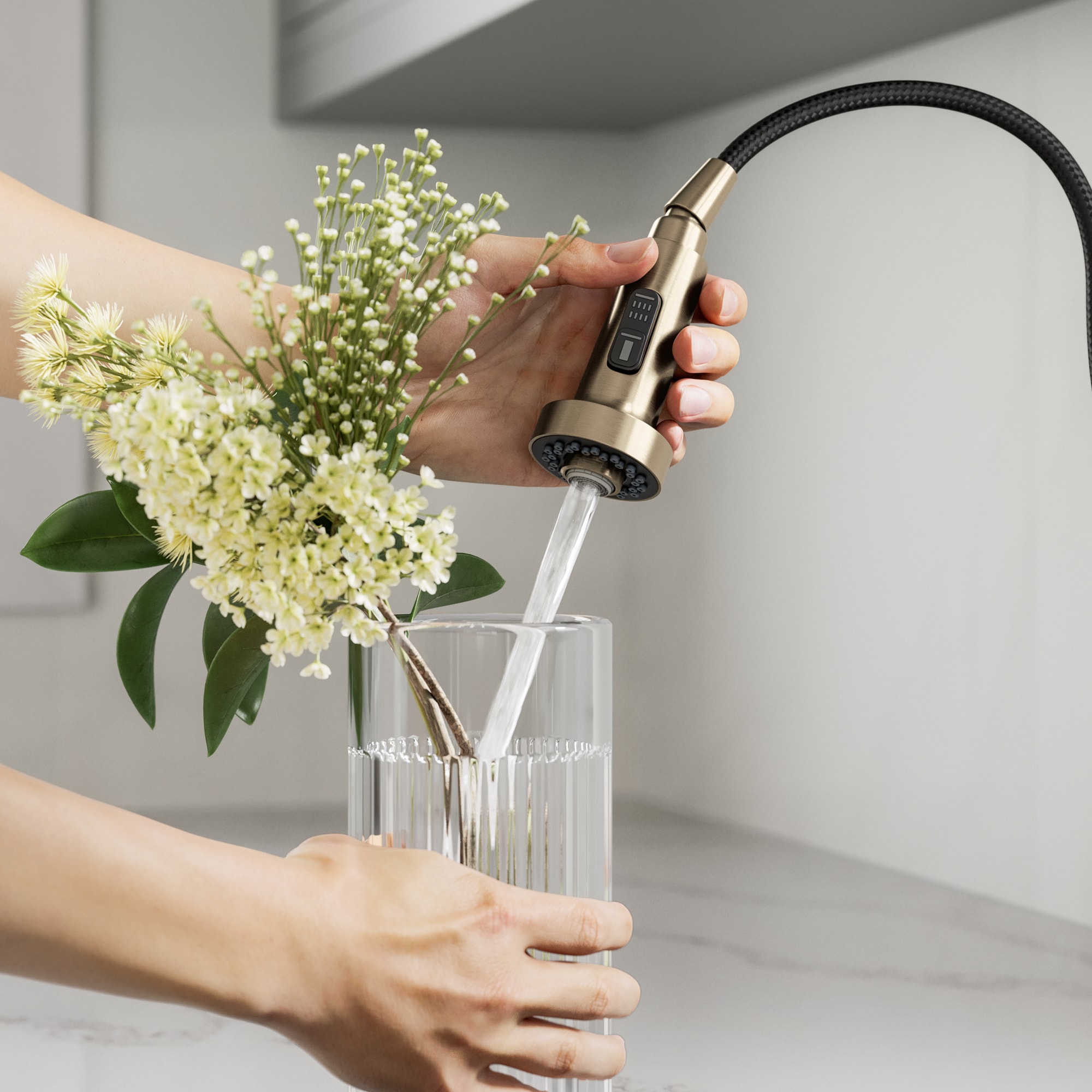 Kraus KPF-1610SFACB Kitchen-Faucets - View #10