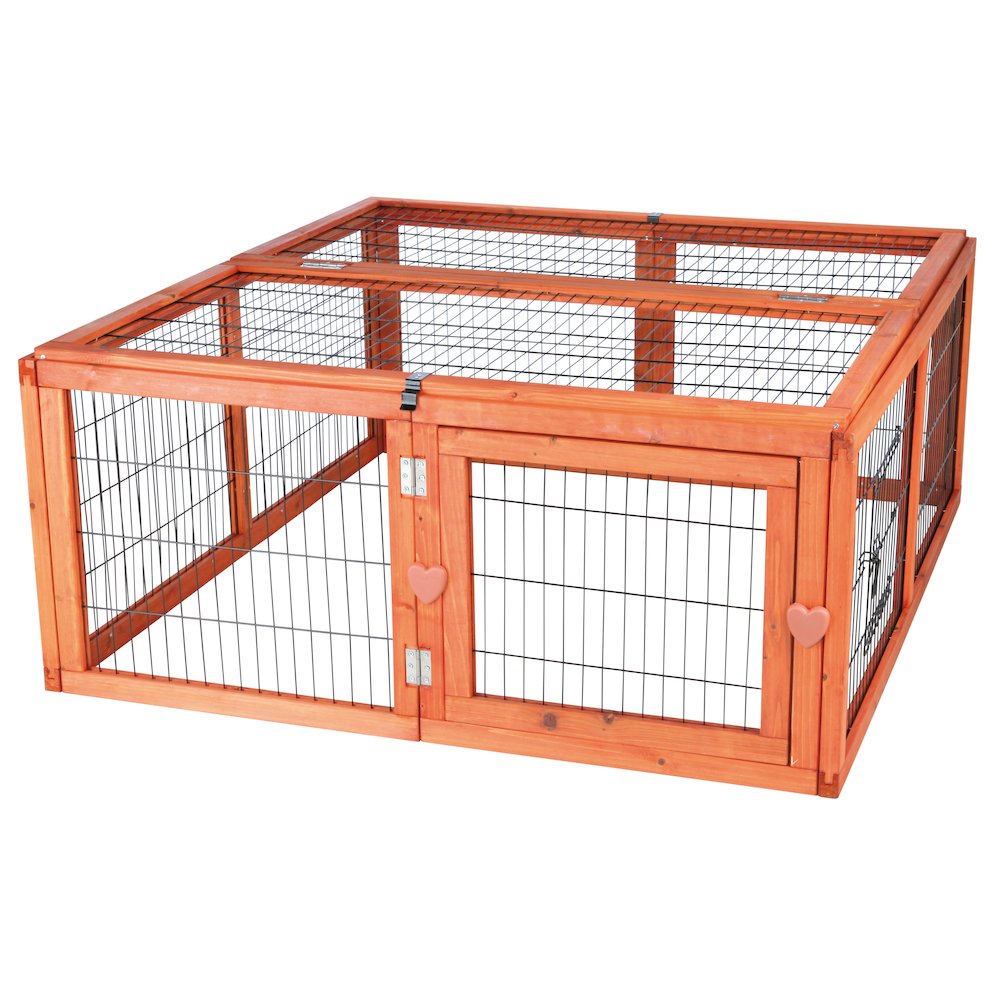 Weatherproof Outdoor Medium Small Animal Cage Run Extension Roof