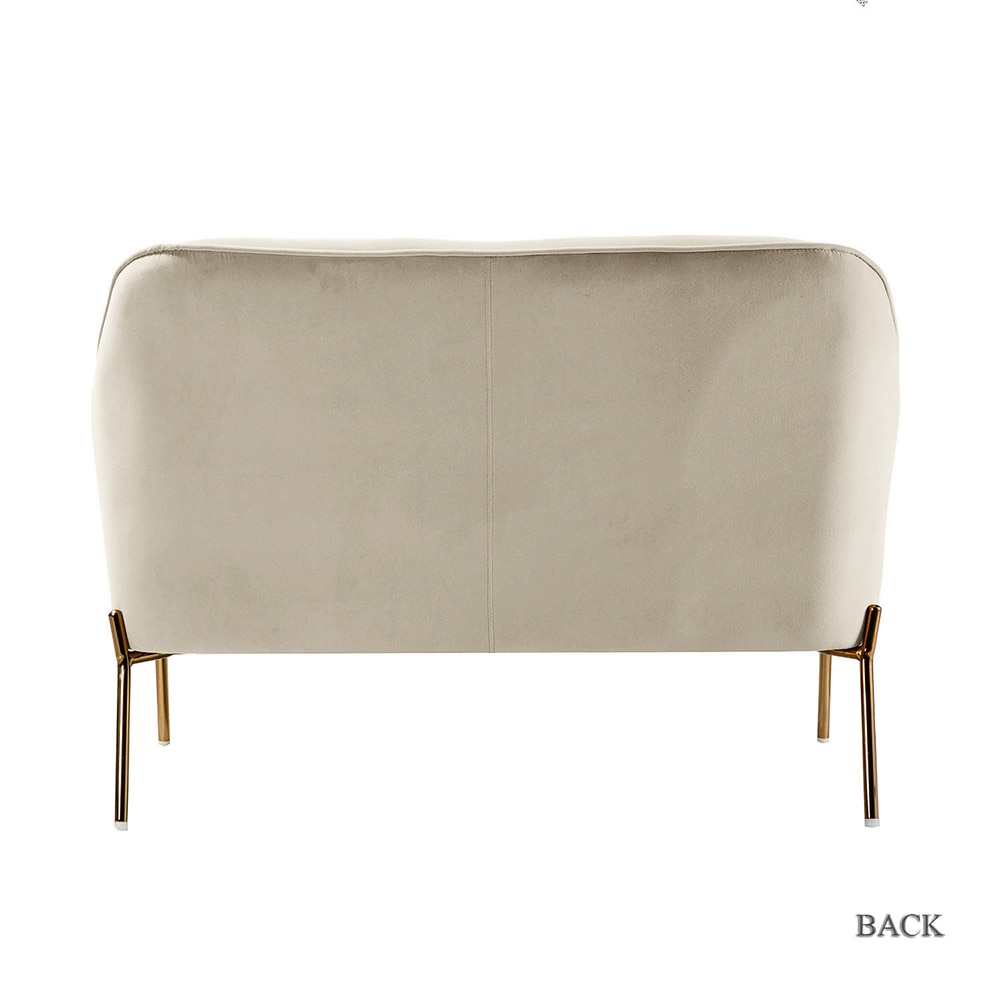 14 Karat Home SFDT0127-TAN Sofas-Loveseats - View #5