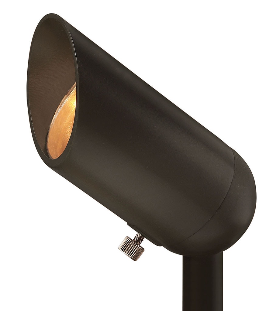 Hinkley 1536BZ-3W3K Accent Spot 260 -Lumens 3 -Watt Bronze Low voltage Hardwired LED Spot light