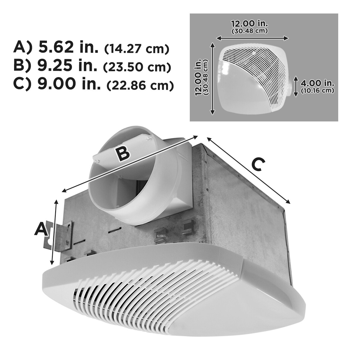 Maxx Air NXMS70L Bath-Fans - View #4