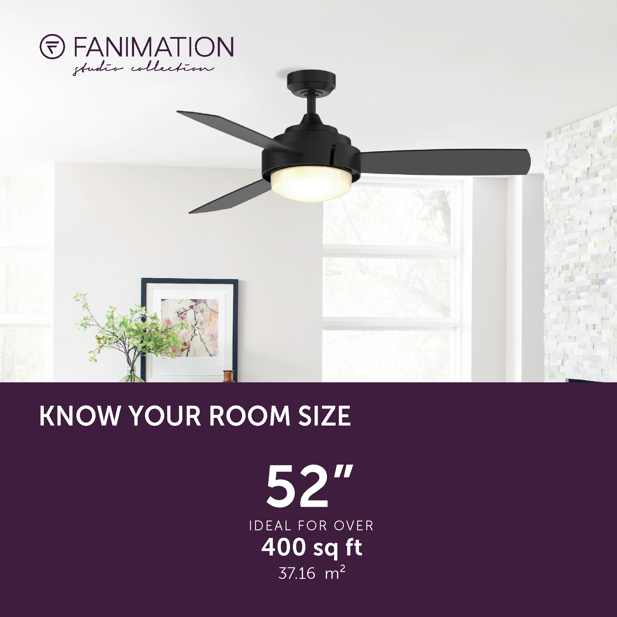 Fanimation Studio Collection LP8081BLBL Ceiling-Fans - View #13