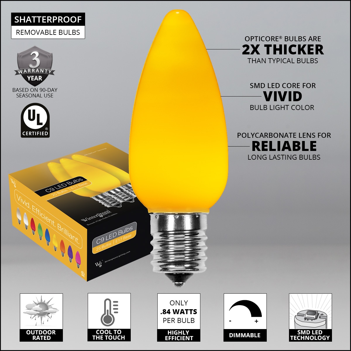 Wintergreen Lighting 74056 String-Light-Bulbs-Fuses - View #2