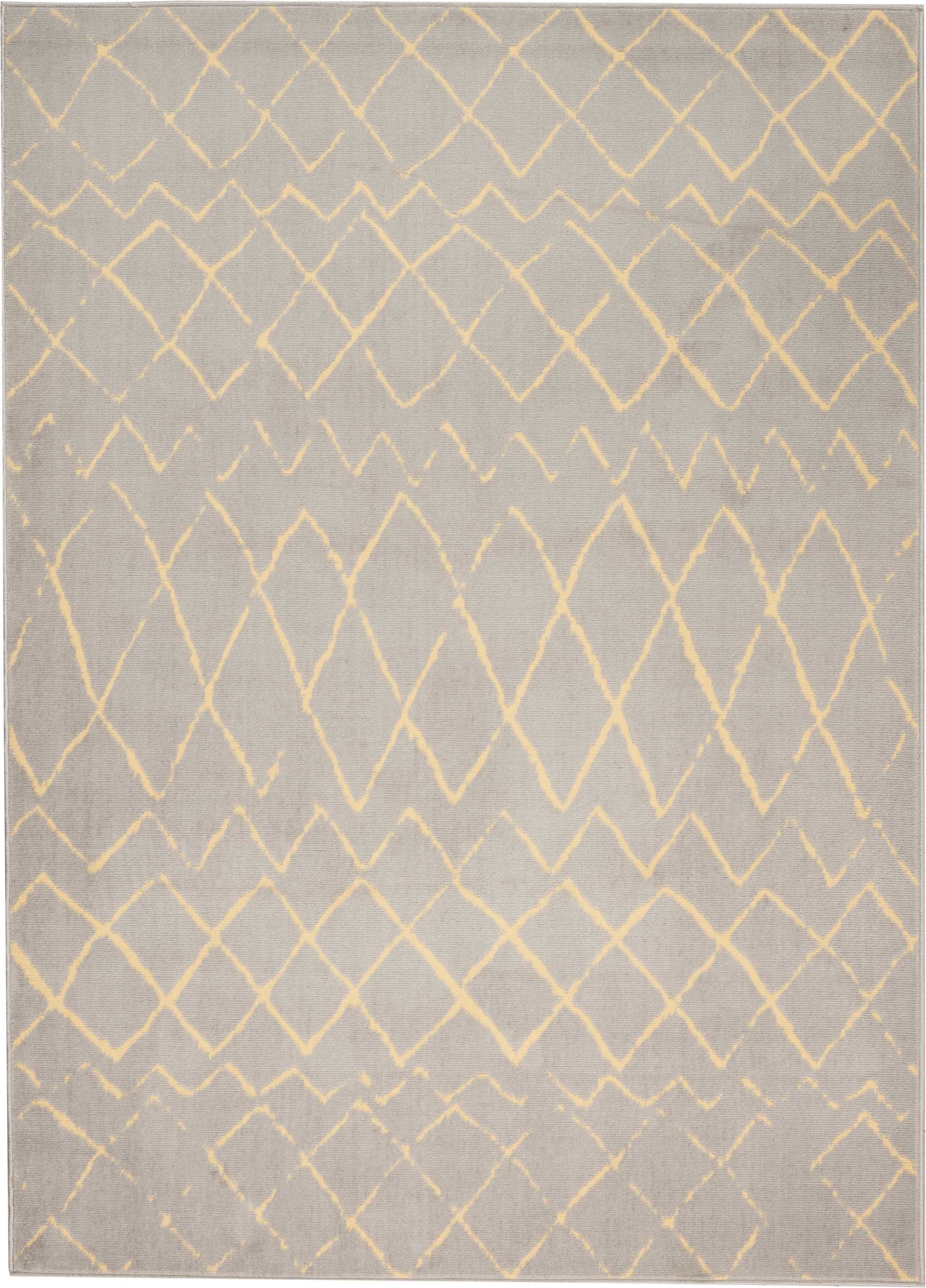 Nourison Grafix 5 X 8 (ft) Grey Indoor Abstract Area Rug in the Rugs ...