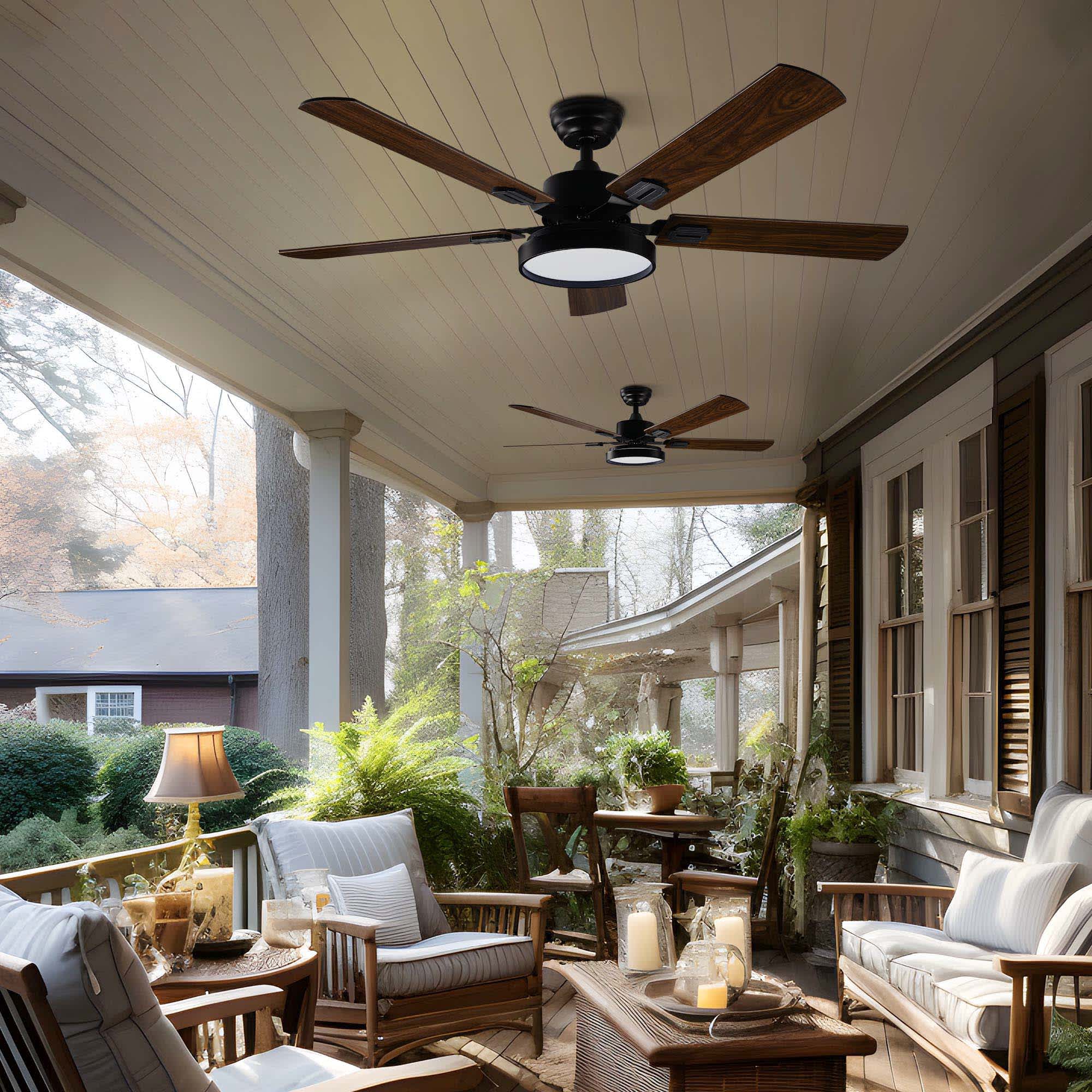 Yescom 11CFL13-5BLA-10X2-LO Ceiling-Fans - View #8