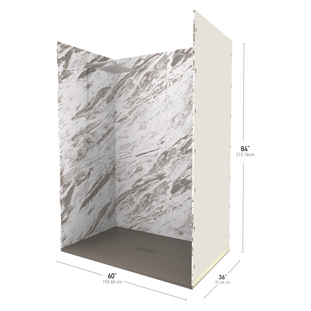 UpHome K1CP1S3660QGMOMO Alcove-Shower-Kit - View #2